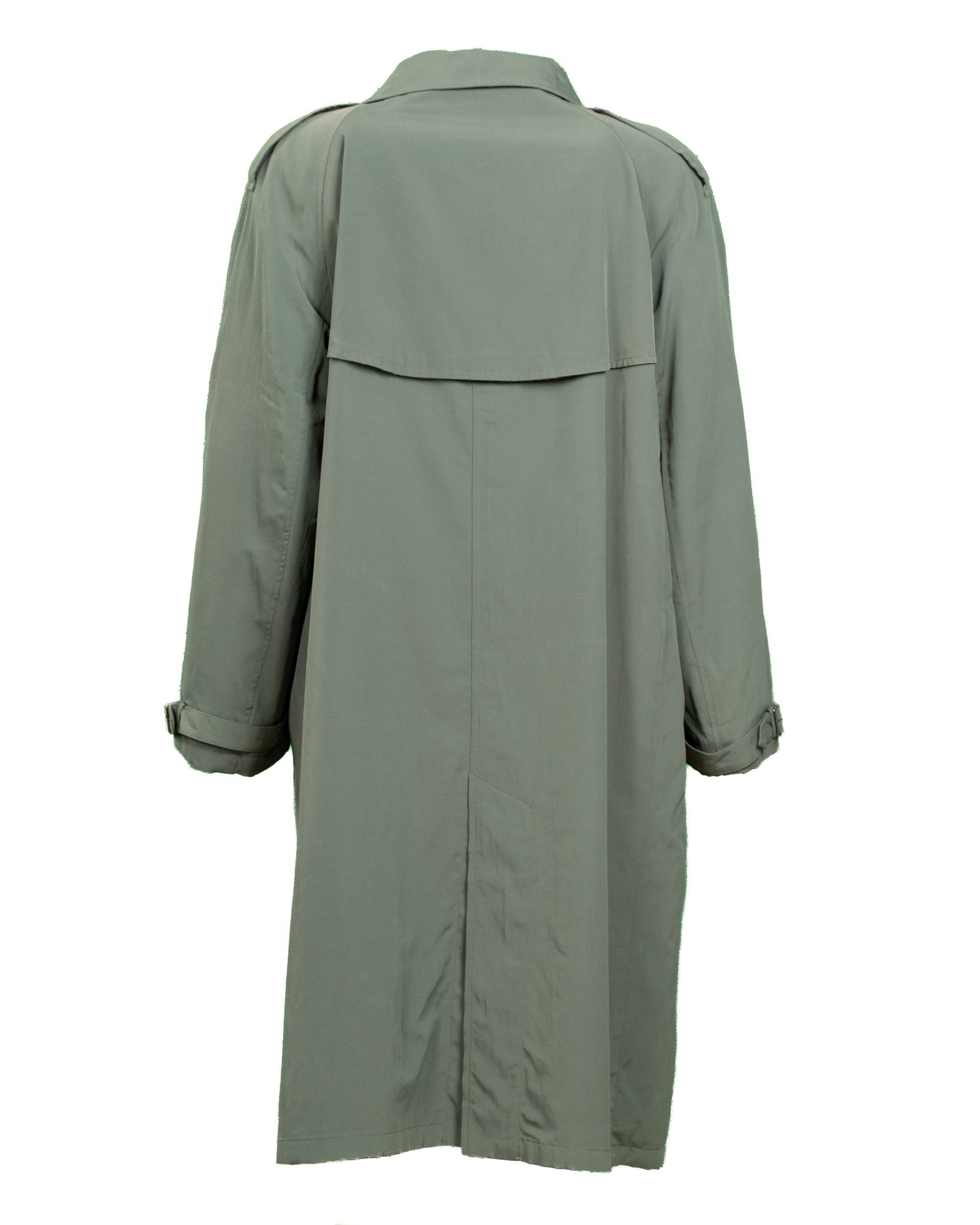 Allegri Trench Donna doppio petto Verde salvia - foto 2