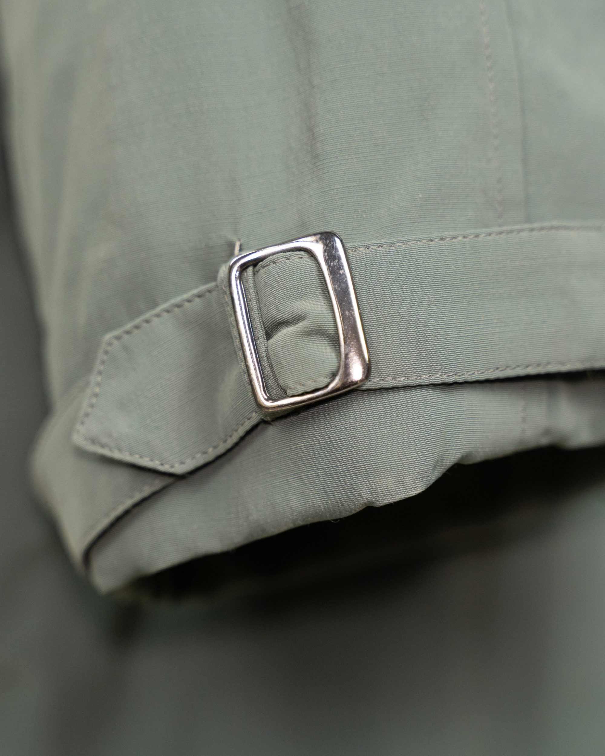 Allegri Trench Donna doppio petto Verde salvia - foto 3