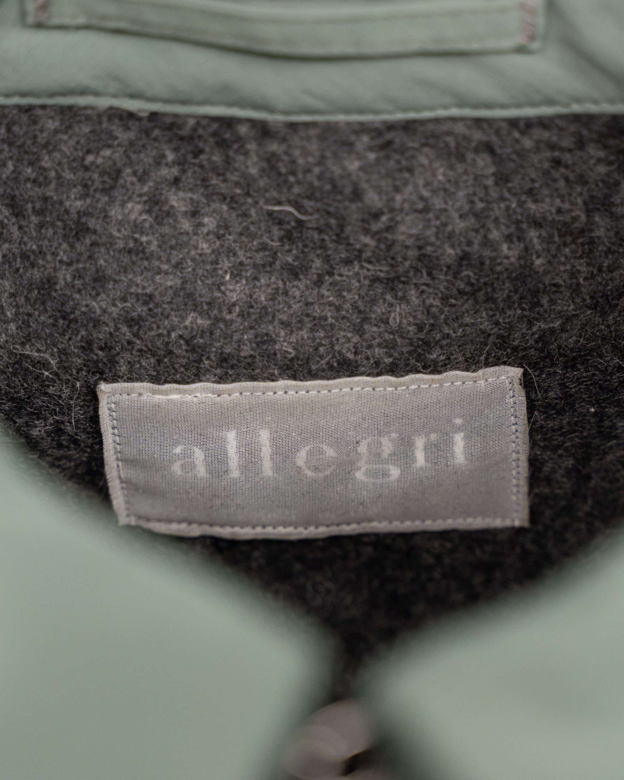 Allegri Trench Donna doppio petto Verde salvia - foto 4