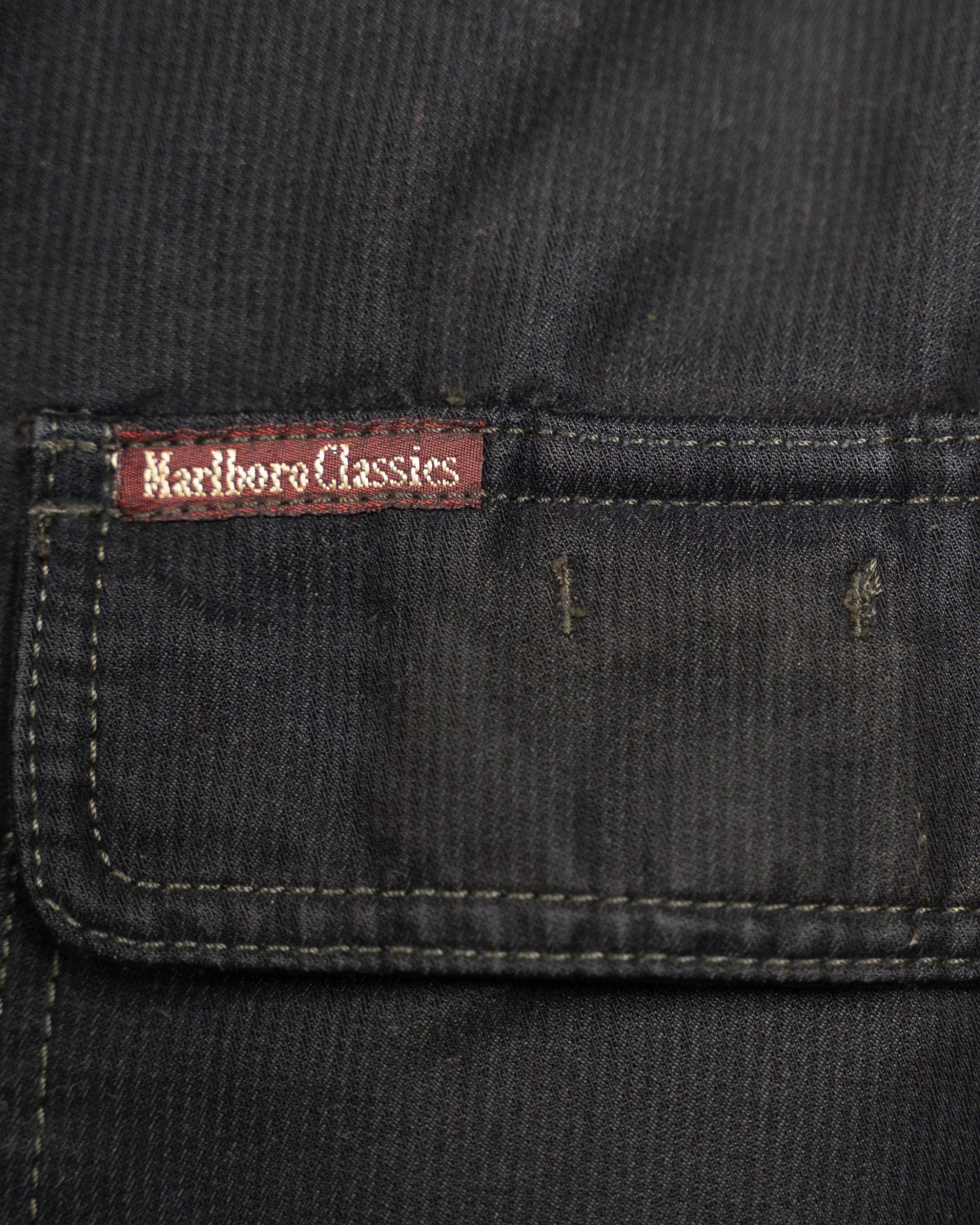 Marlboro Classic Giacca uomo, anni 90 – In velluto a costa nero - foto 3