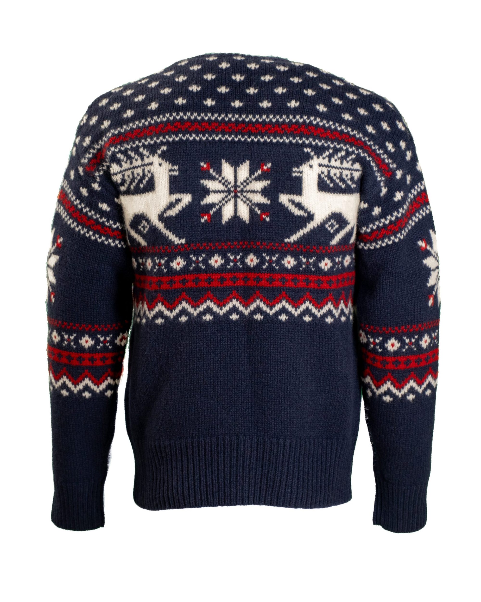Polo Ralph Lauren Maglione uomo – Fair Isle in lana con motivo renne - foto 2