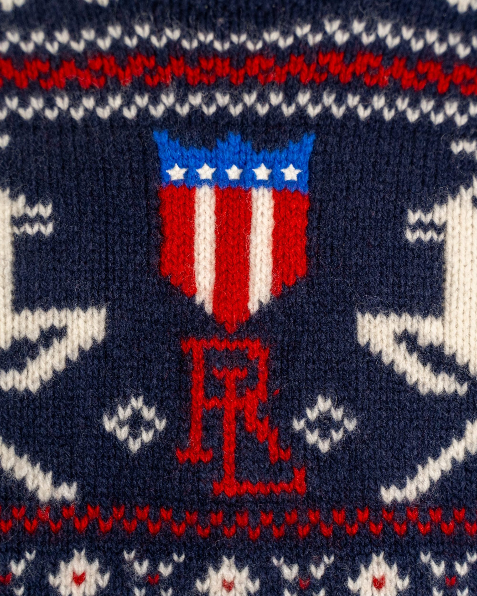 Polo Ralph Lauren Maglione uomo – Fair Isle in lana con motivo renne - foto 4