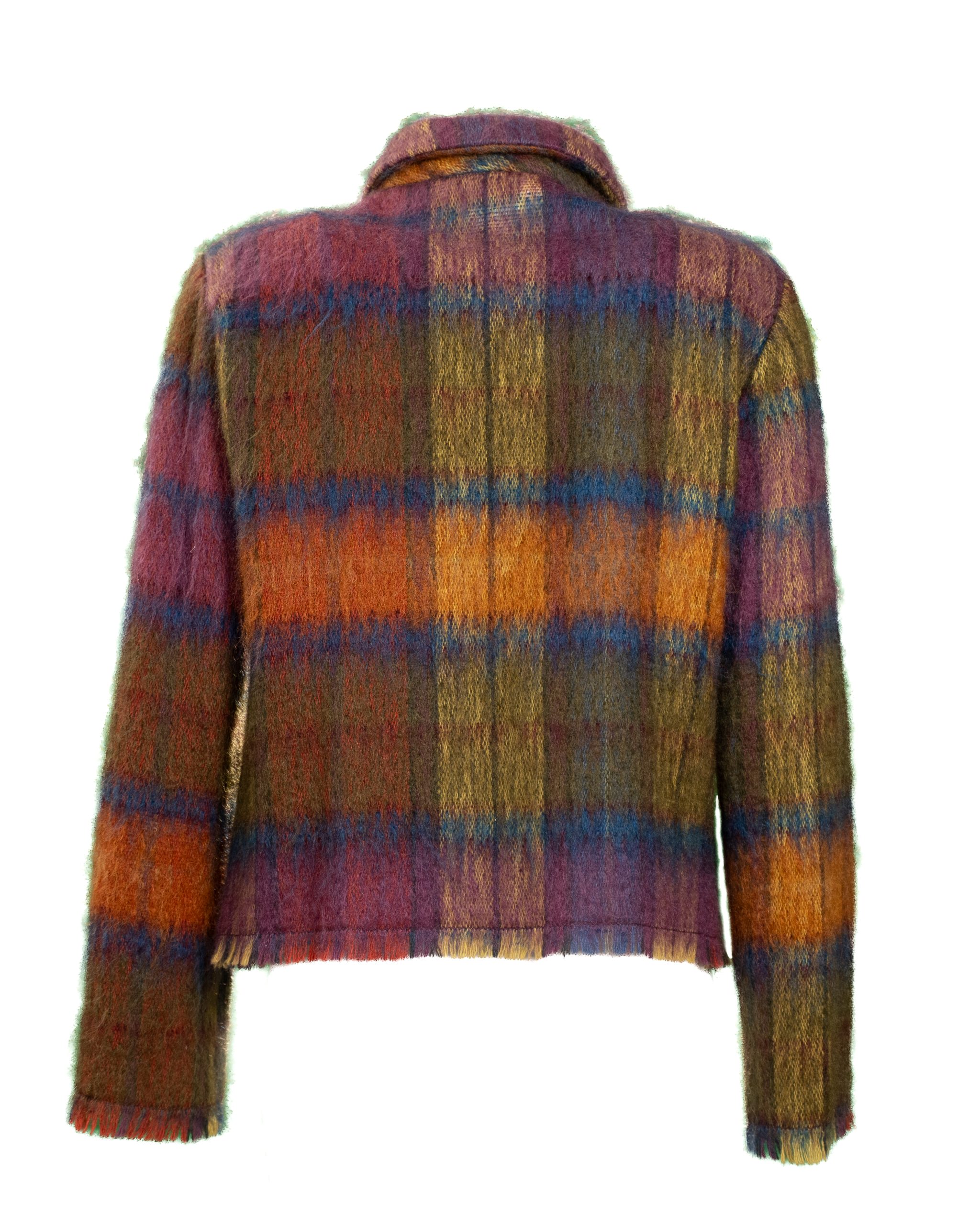 Giacca Corta Caractère In Mohair E Lana Da Donna 2 Giacca Corta Caractère In Mohair E Lana Da Donna - Foto 2