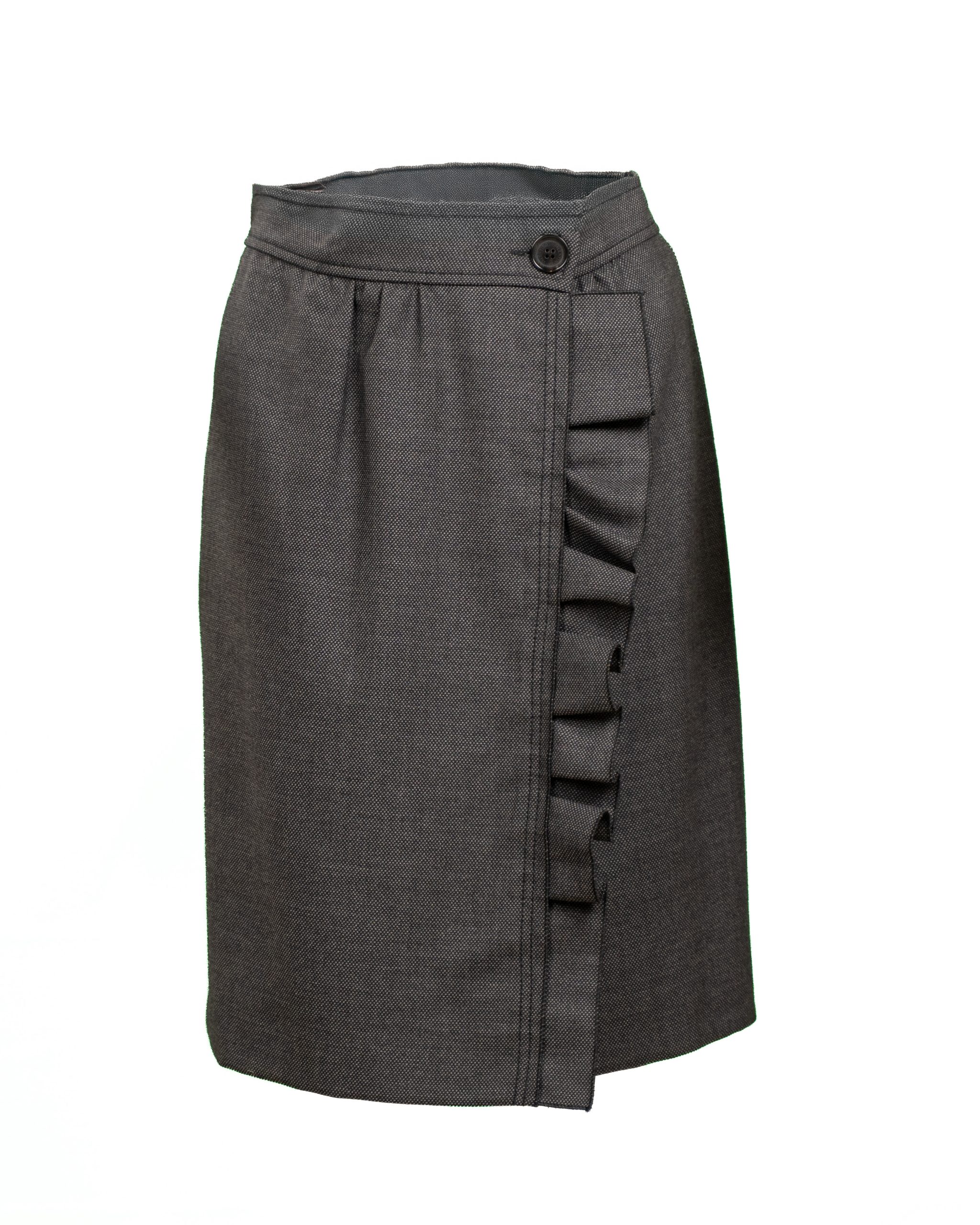 Valentino Roma Gonna Donna – A Portafoglio Grigio Con Chiusura A Bottone 1 Valentino Roma Gonna Donna – A Portafoglio Grigio Con Chiusura A Bottone