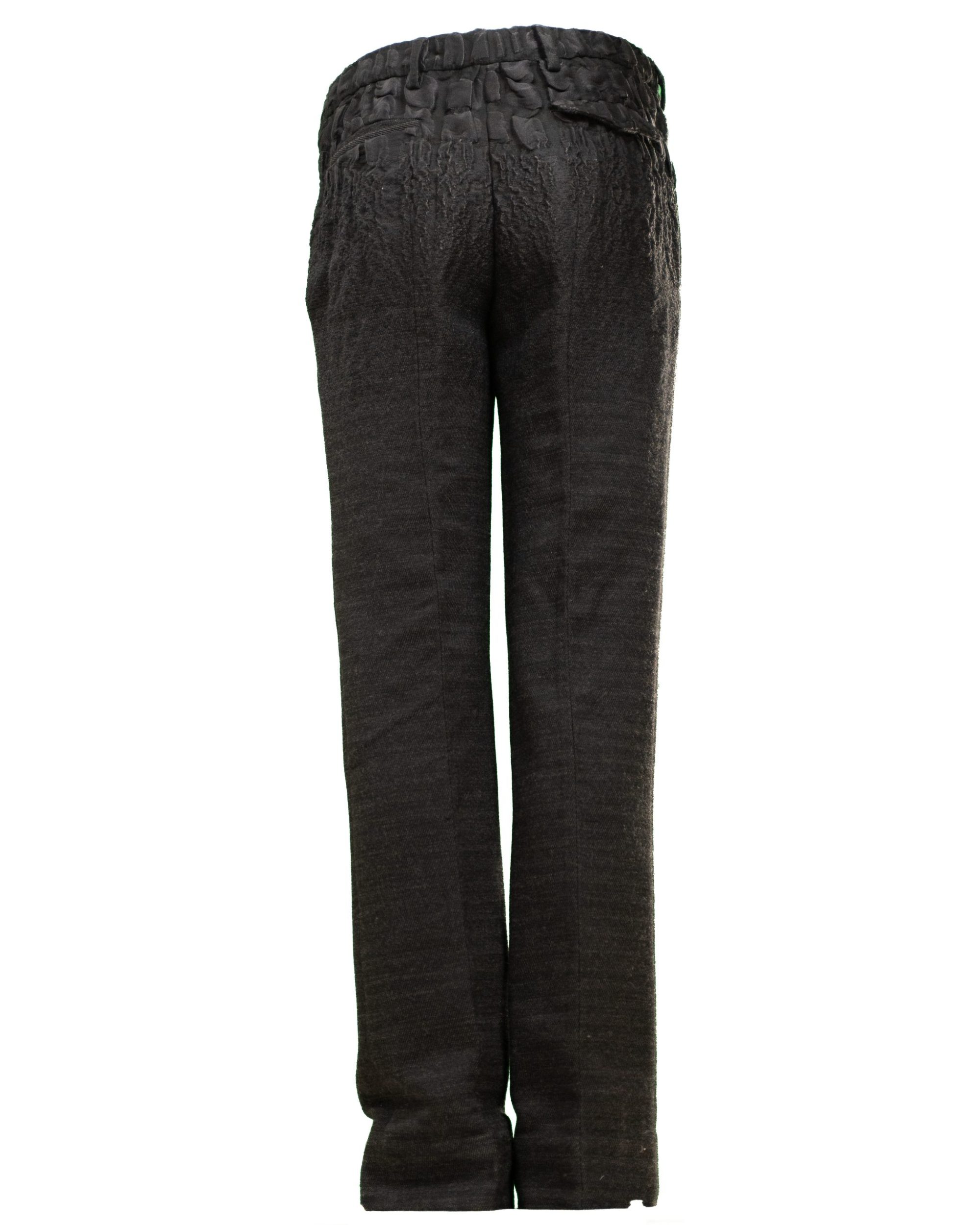 Prada Pantaloni donna – Vita alta con pieghe e arricciatura colore grigio - foto 2