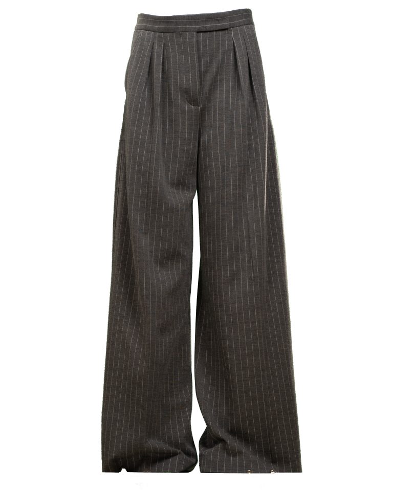 Pantalone Max Mara sartoriale gessato