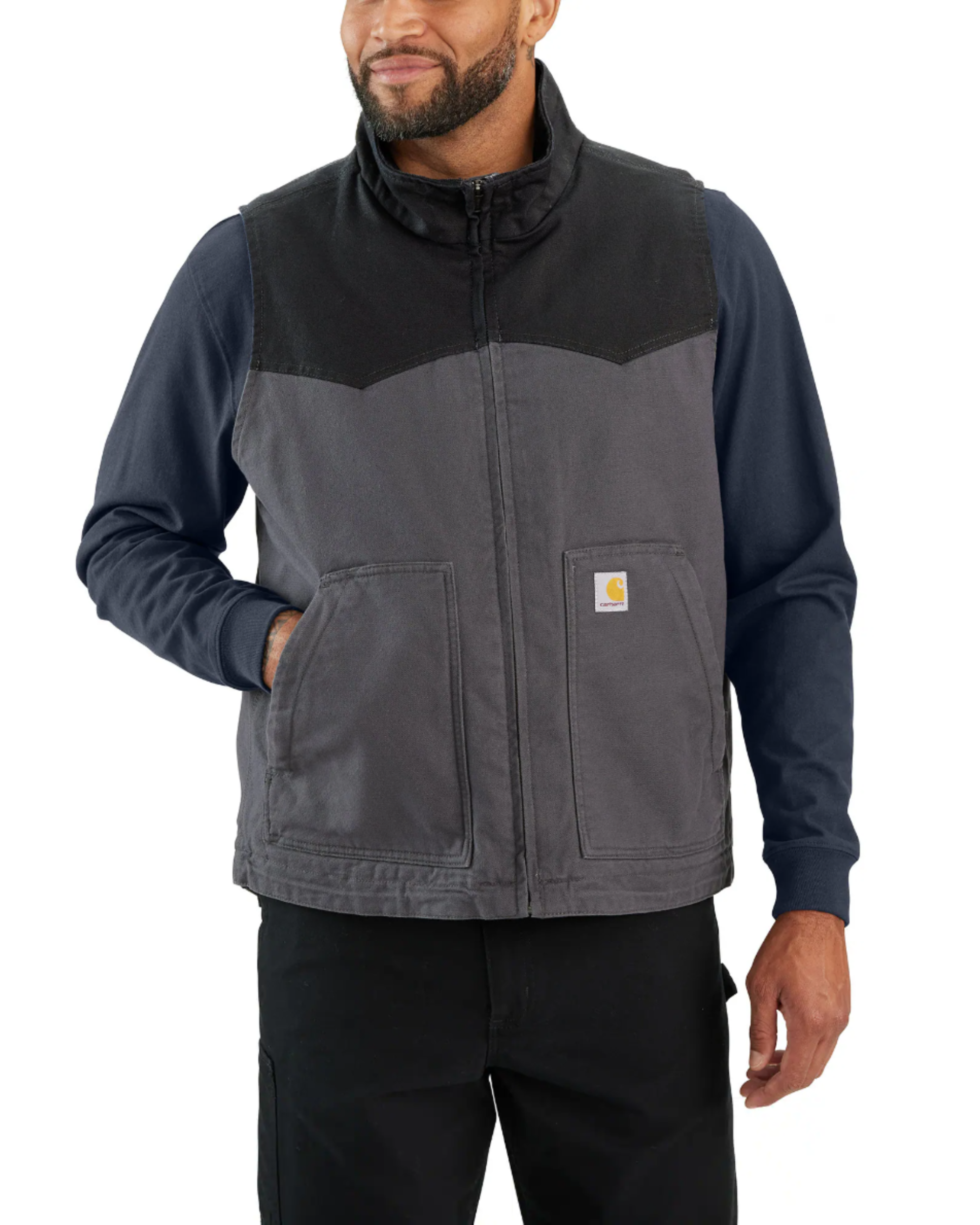 Gilet Carhartt Montana Rugged Flex Relaxed Fit in Duck canvas - foto 2