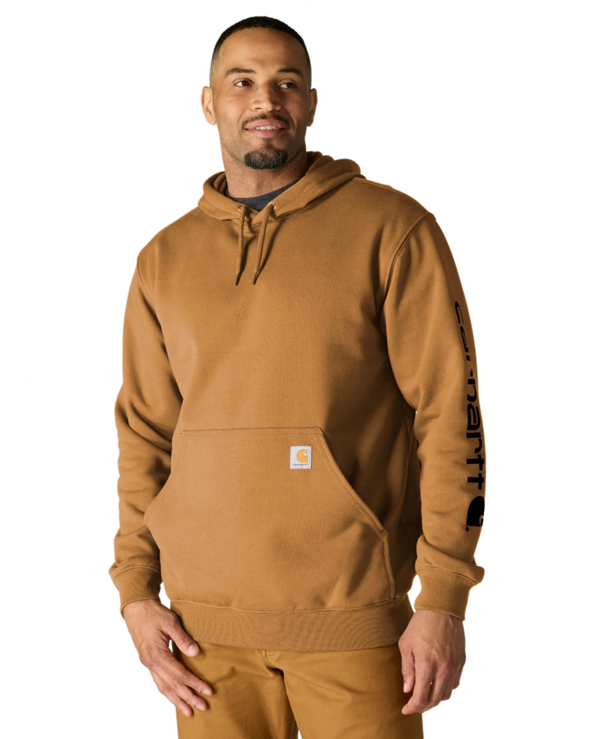 Felpa Carhartt Iconic K288 con logo girocollo