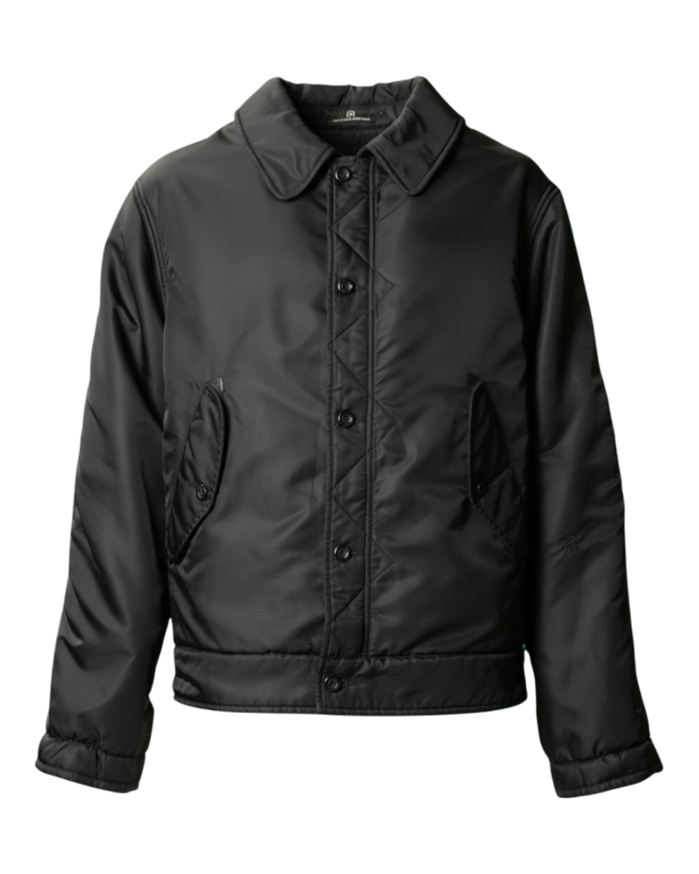 Giaccone uomo Stone Island nero con fodera in pile
