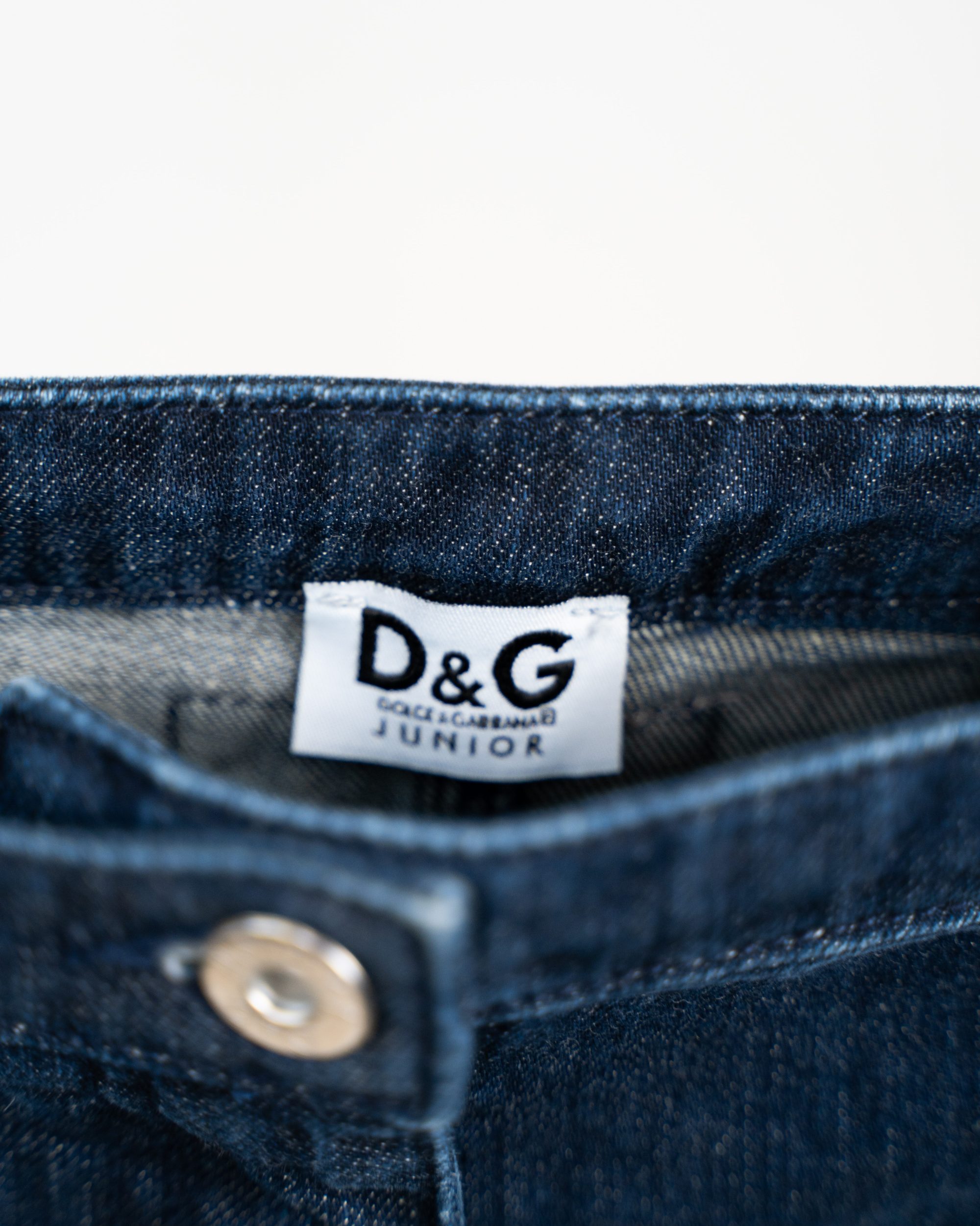 Salopette Abito Donna Dolce & Gabbana Junior Denim Blu Bretelle Regolabili Vintage XS - foto 4