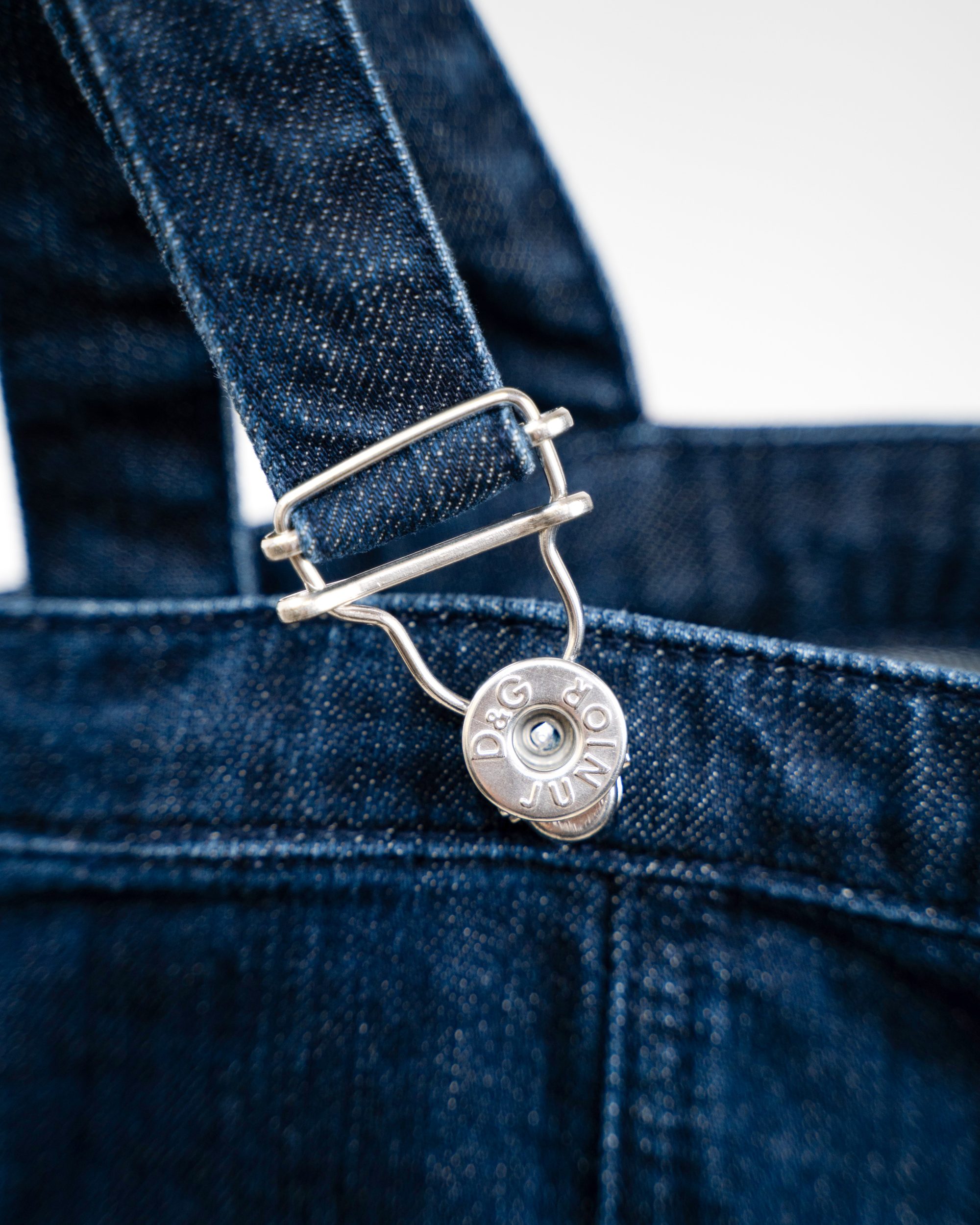 Salopette Abito Donna Dolce & Gabbana Junior Denim Blu Bretelle Regolabili Vintage XS - foto 3