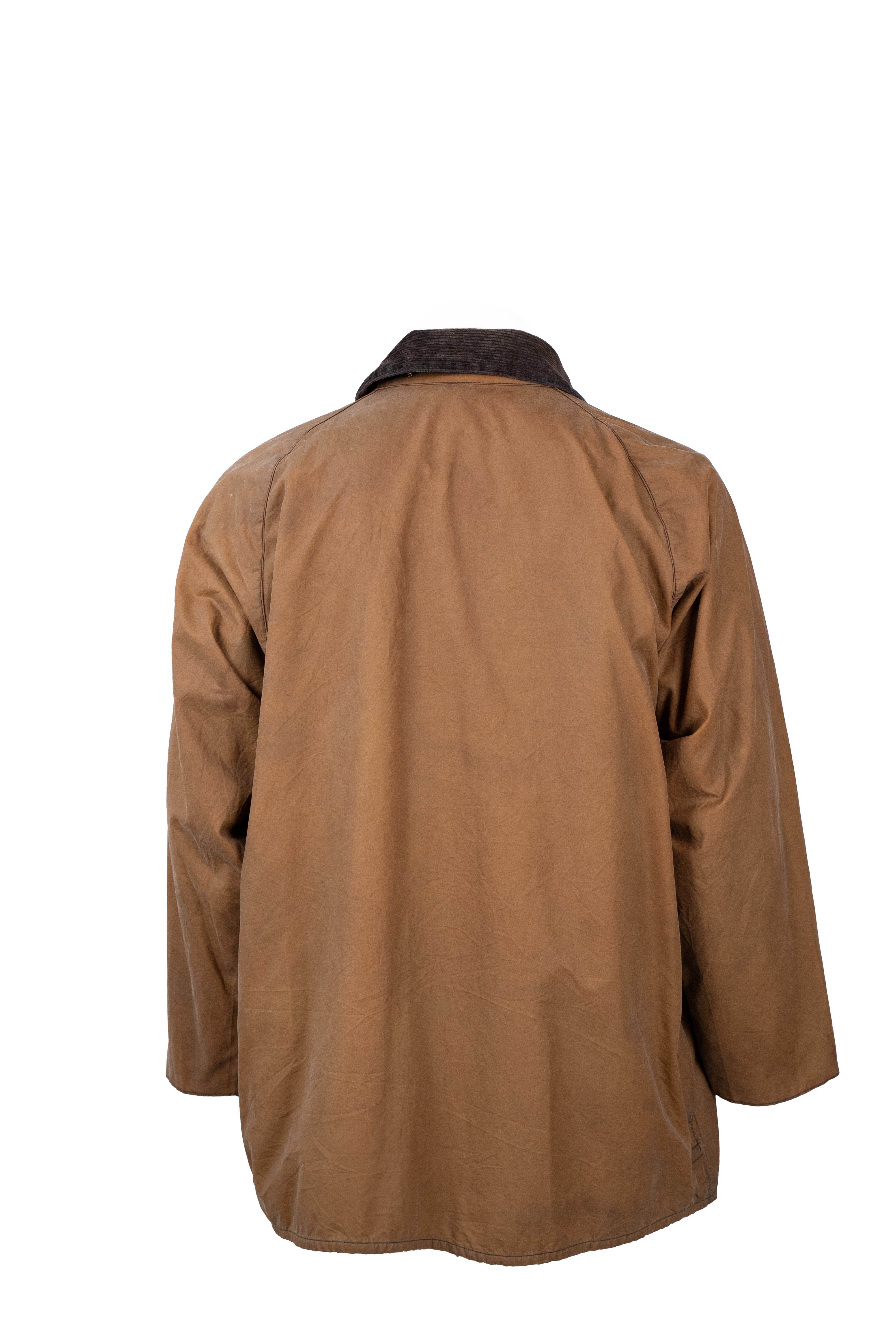 Giacca Uomo Barbour Beaufort Cerata Miele Collo Velluto Vintage British Heritage 2 Giacca Uomo Barbour Beaufort Cerata Miele Collo Velluto Vintage British Heritage - Foto 2