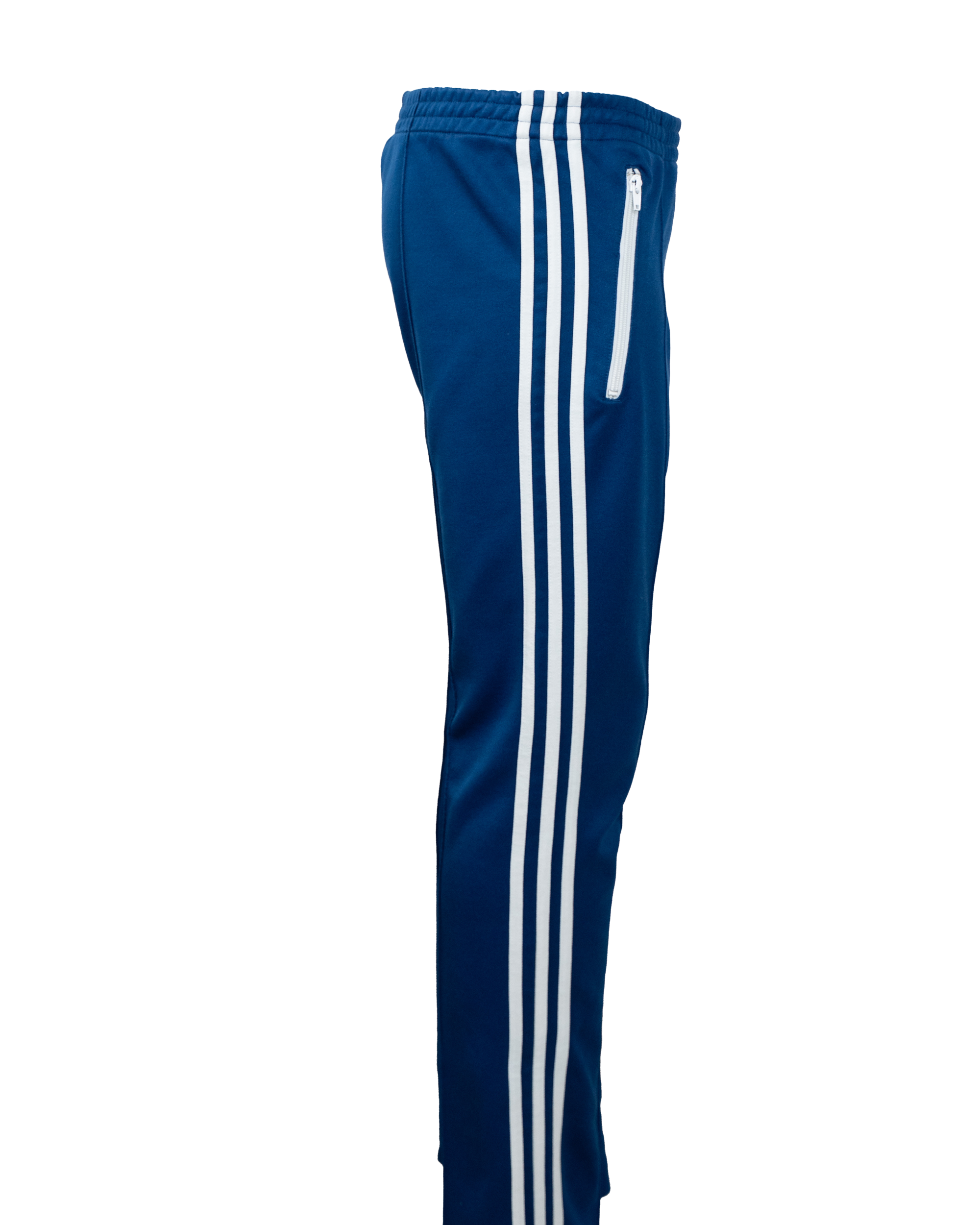 Pantalone Tuta Uomo Adidas Originals Blu Navy 3 Bande Bianche Trefoil Vintage Anni 2000 - foto 3