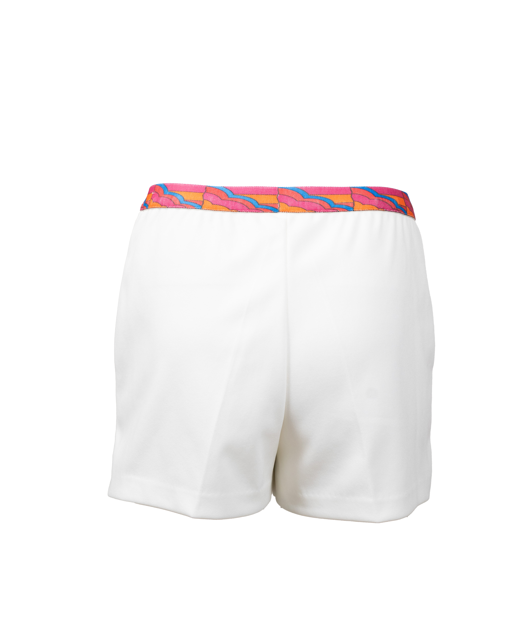 Short Uomo Sergio Tacchini Tennis Bianco Fascia Psichedelica Anni 90 World Tennis Club - foto 2