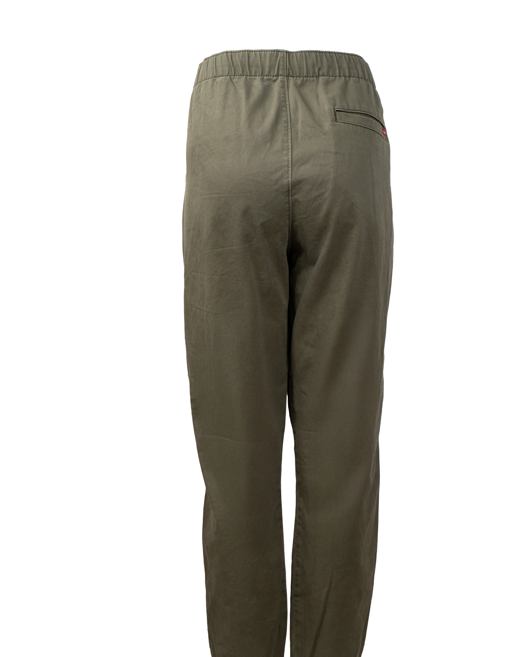 Pantalone Uomo Levi's Chino Verde Militare Jogger Elastico Caviglia Vintage Anni 2000 - foto 2