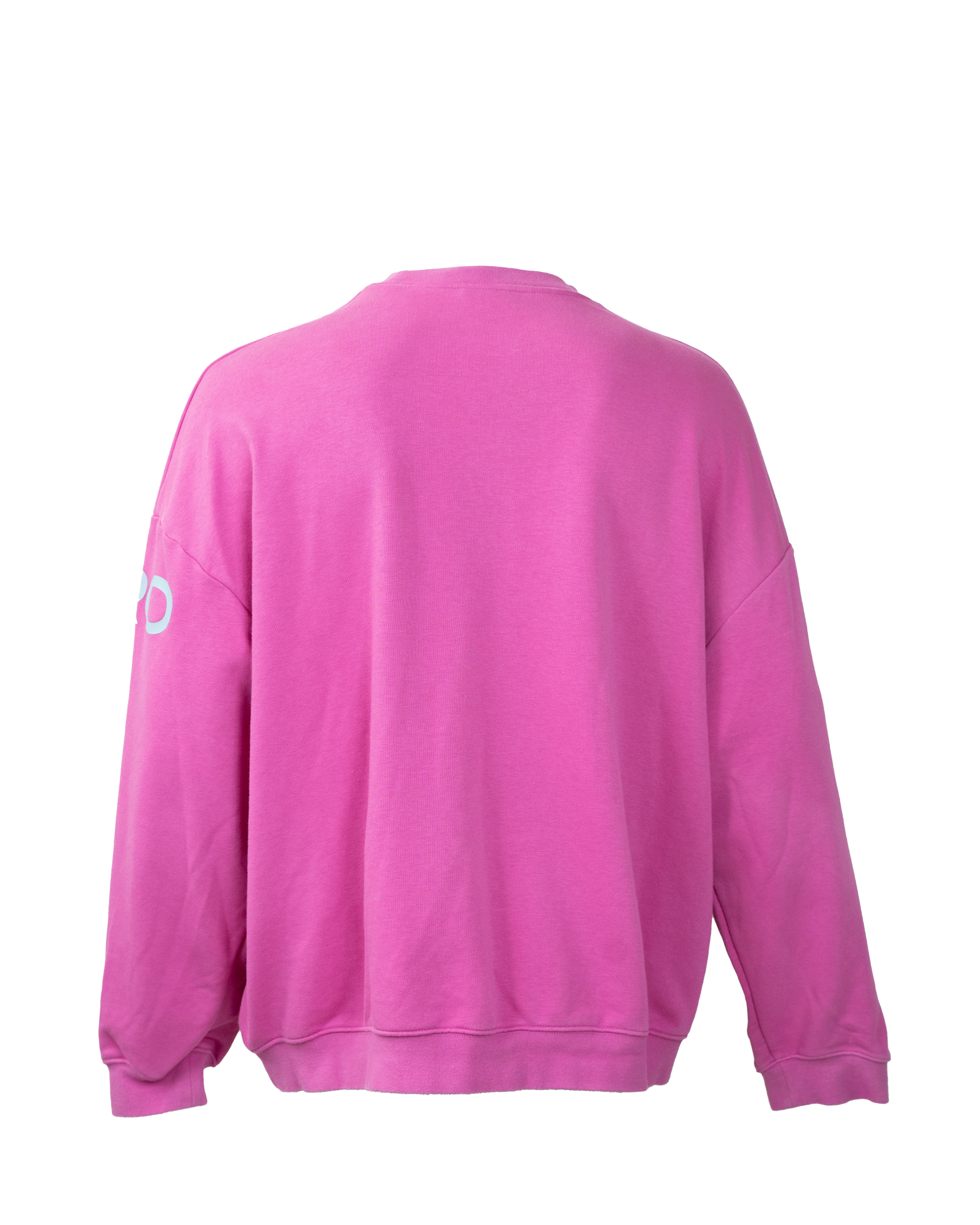 Felpa Donna Nike Pro Rosa Fucsia Swoosh Oversize Crewneck Vintage Logo Anni 2000 - foto 2