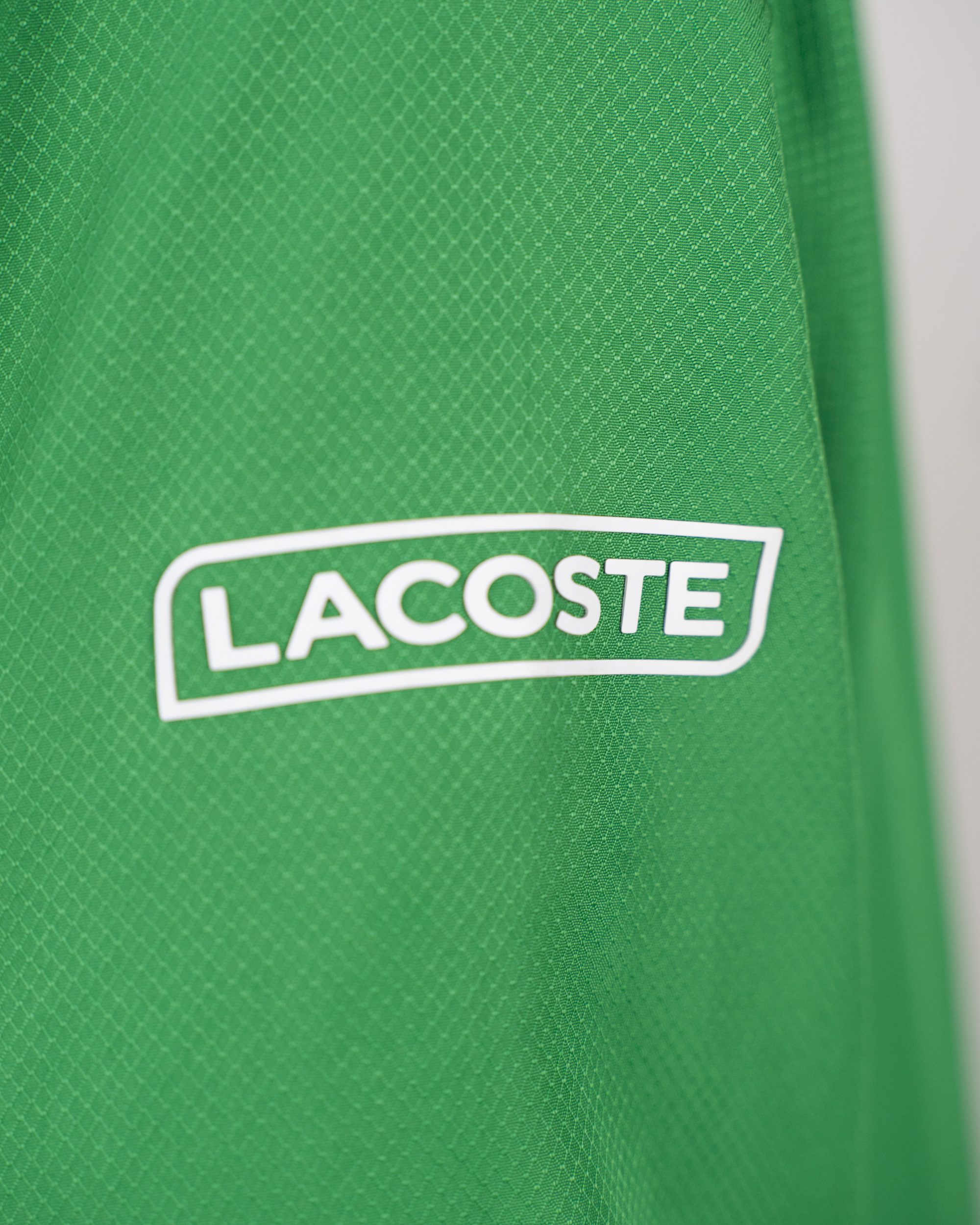 Felpa Track Jacket Uomo Lacoste Sport Colorblock Verde Bianco Navy Vintage Anni 2000 - foto 6