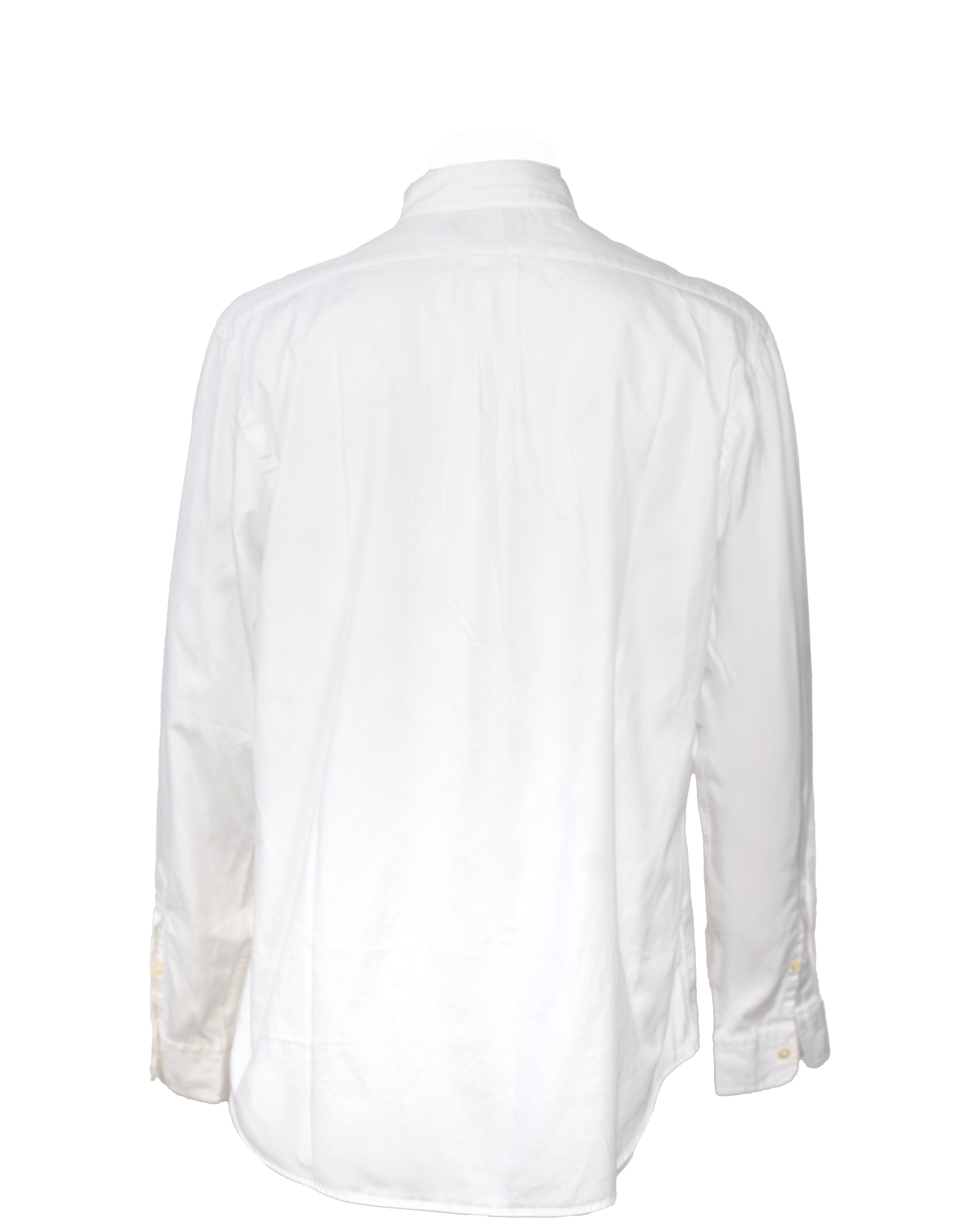 Camicia Uomo Ralph Lauren Bianca Oxford Button-Down Pony Ricamato Vintage Anni 90 - foto 2