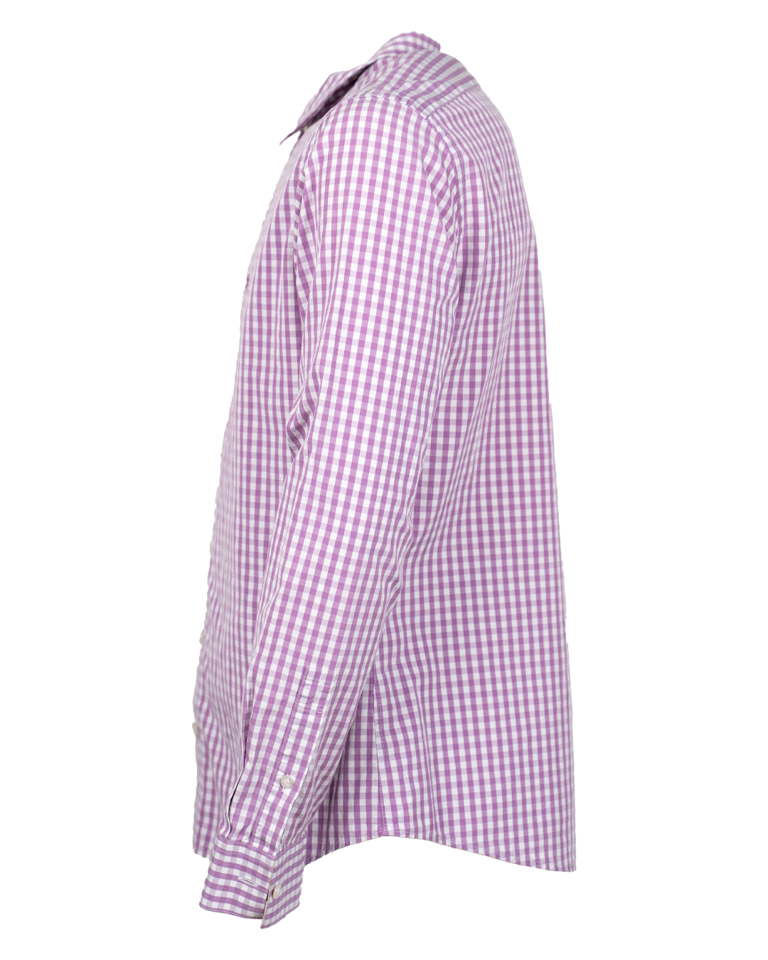Camicia Uomo Burberry Lilla Bianca Gingham Vintage Anni 2000 Slim Fit Logo Equestre 3 Camicia Uomo Burberry Lilla Bianca Gingham Vintage Anni 2000 Slim Fit Logo Equestre - Foto 3