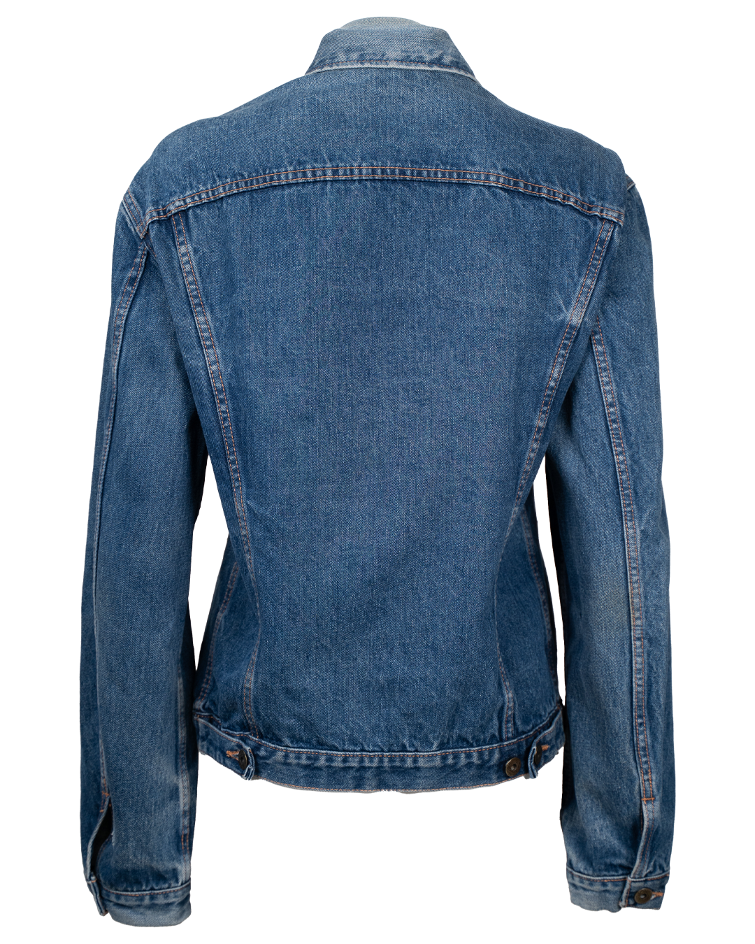 Giacca Denim Donna Roy Roger's Blu Medio Vintage Anni 80 con Cinch Posteriore Made in Italy - foto 2