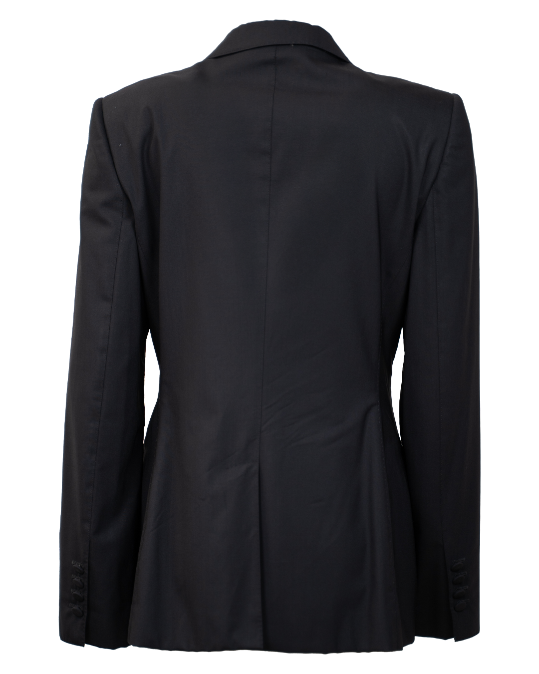 Giacca Donna Dolce e Gabbana Nera Tailored Fodera Pois Bianchi Made in Italy - foto 2