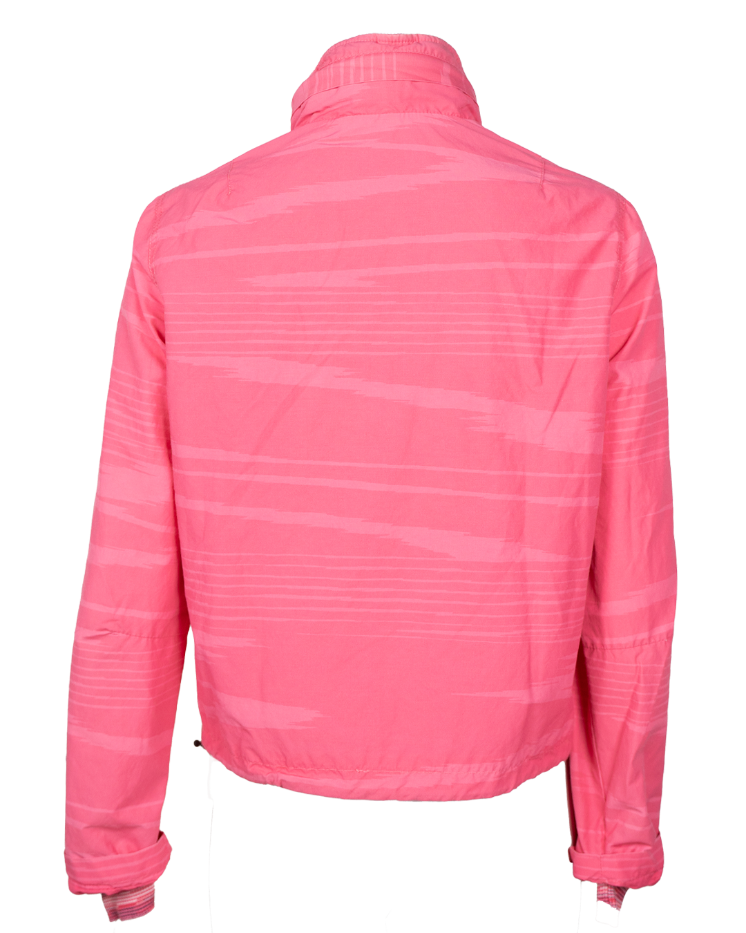 Giacca Donna Sport Missoni Rosa Acceso con Fodera Zigzag Multicolor Made in Italy - foto 2