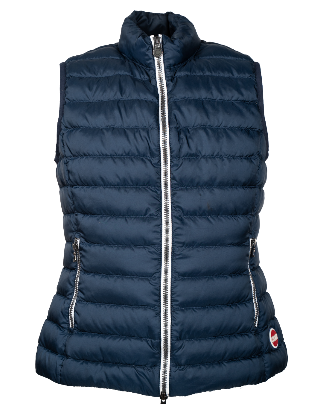 Gilet Donna Colmar Piumino Blu Navy Leggero Trapuntato Imbottito Made in Italy