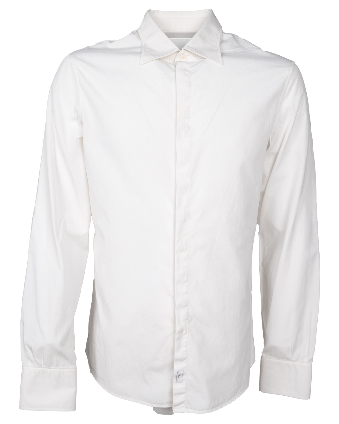 Camicia Uomo Dsquared2 Bianca Classica Cotone Anni 2000 Made in Italy
