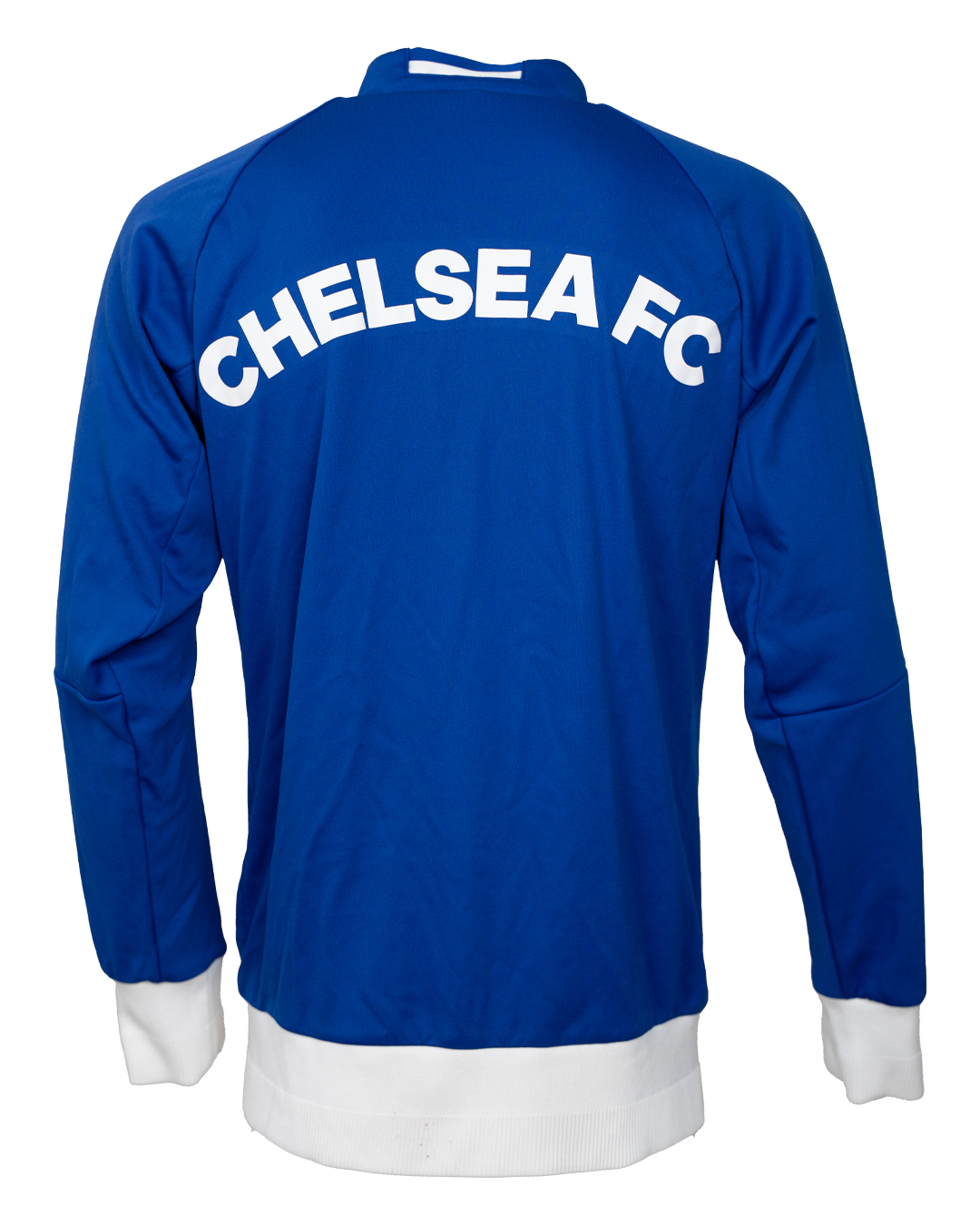 Felpa Zip Adidas Chelsea FC Blu Track Jacket Vintage Calcio Premier League - foto 2