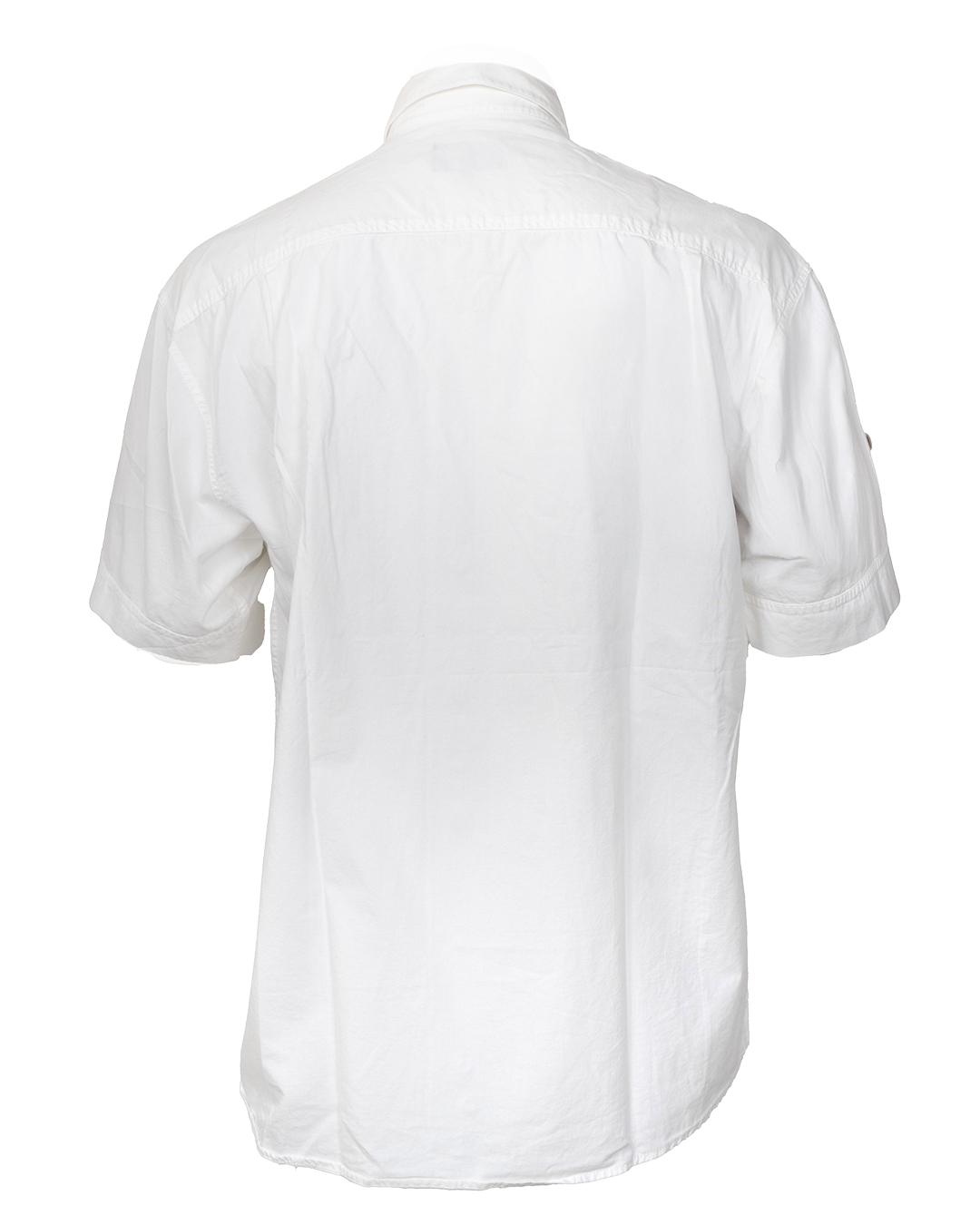 Camicia Uomo Camel Active Bianca Vintage Anni 90 Manica Corta in Cotone con Logo Cammello - foto 2