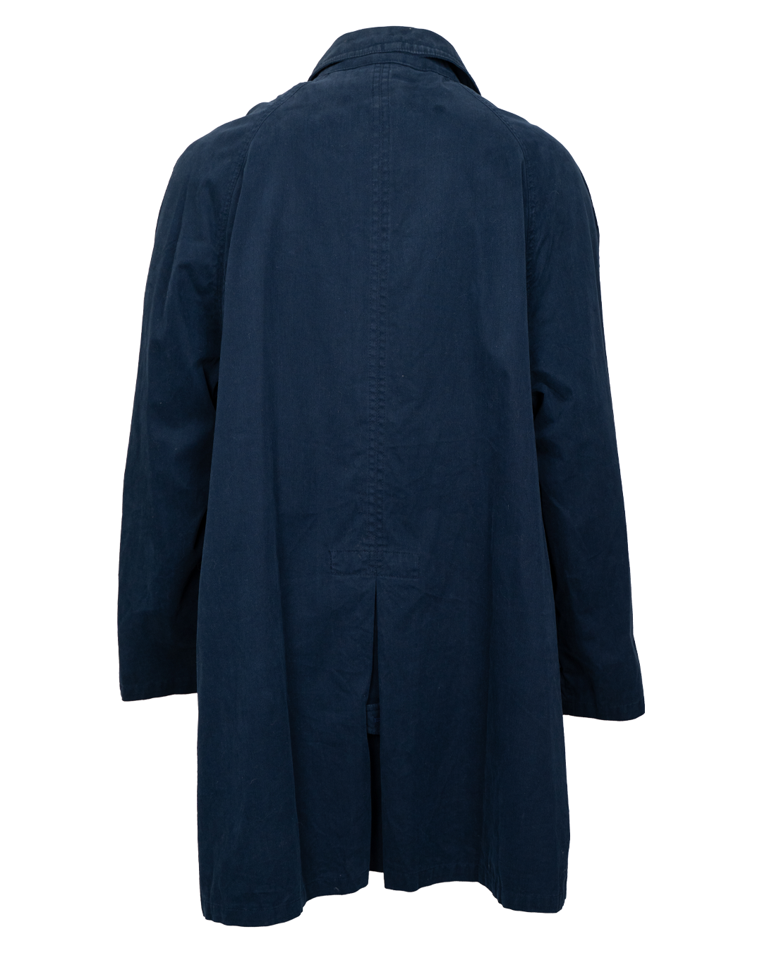 Cappotto Corto Uomo Cerruti 1881 Blu Navy Cotone Lungo Sartoriale Made in Italy - foto 2
