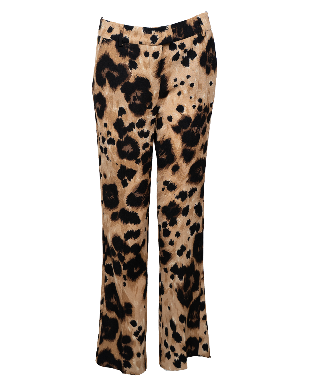 Pantalone Donna Red Valentino Leopardato Sartoriale Animalier Made in Italy