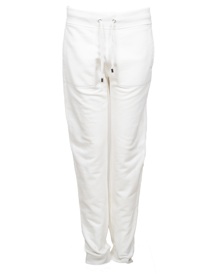 Pantalone Felpa Donna Versace Collection Bianco Logo Medusa Vintage Anni 2000