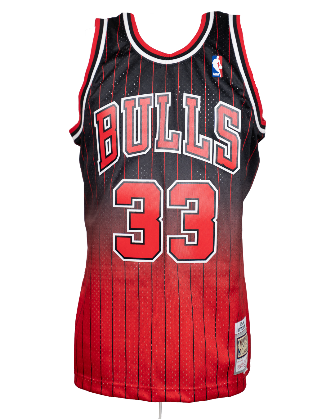 Canotta NBA Uomo Mitchell & Ness Chicago Bulls Pippen #33 Hardwood Classics 1995-96