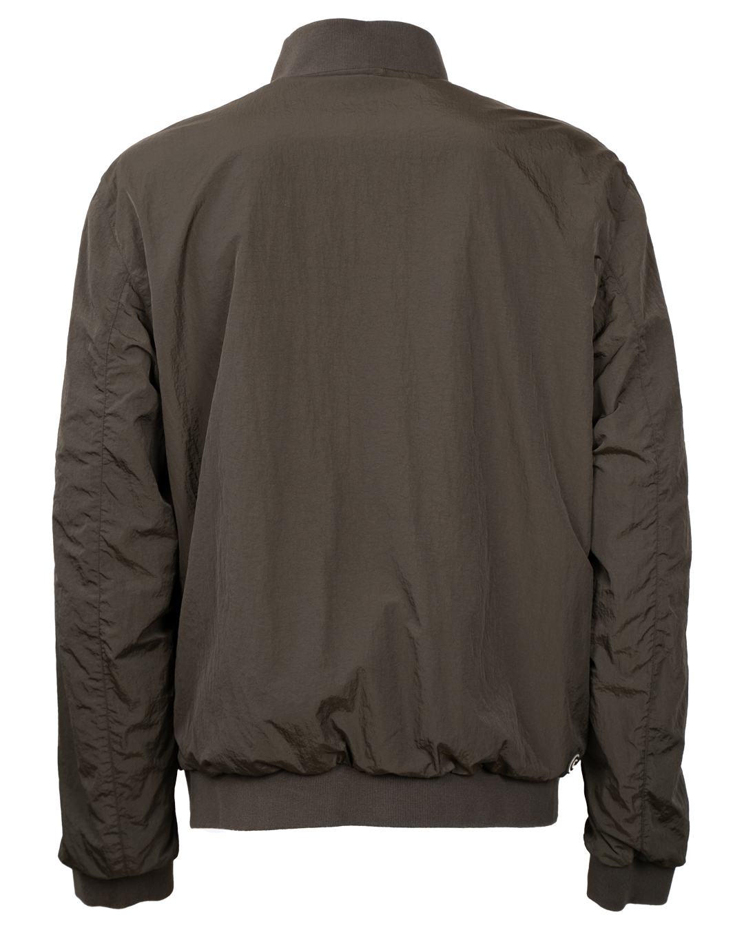 Giacca Bomber Uomo Colmar Reversibile Marrone Oliva e Giallo Nylon Zip YKK Vintage Anni 2000 - foto 2