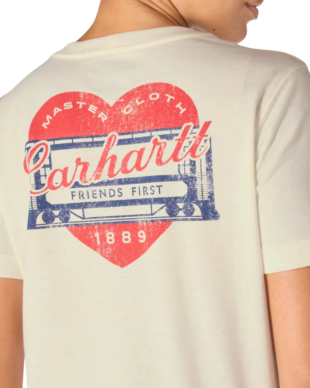 T-Shirt Maglietta Carhartt Irvine Relaxed Heritage Heart Unisex 3 T-Shirt Maglietta Carhartt Irvine Relaxed Heritage Heart Unisex - Foto 3
