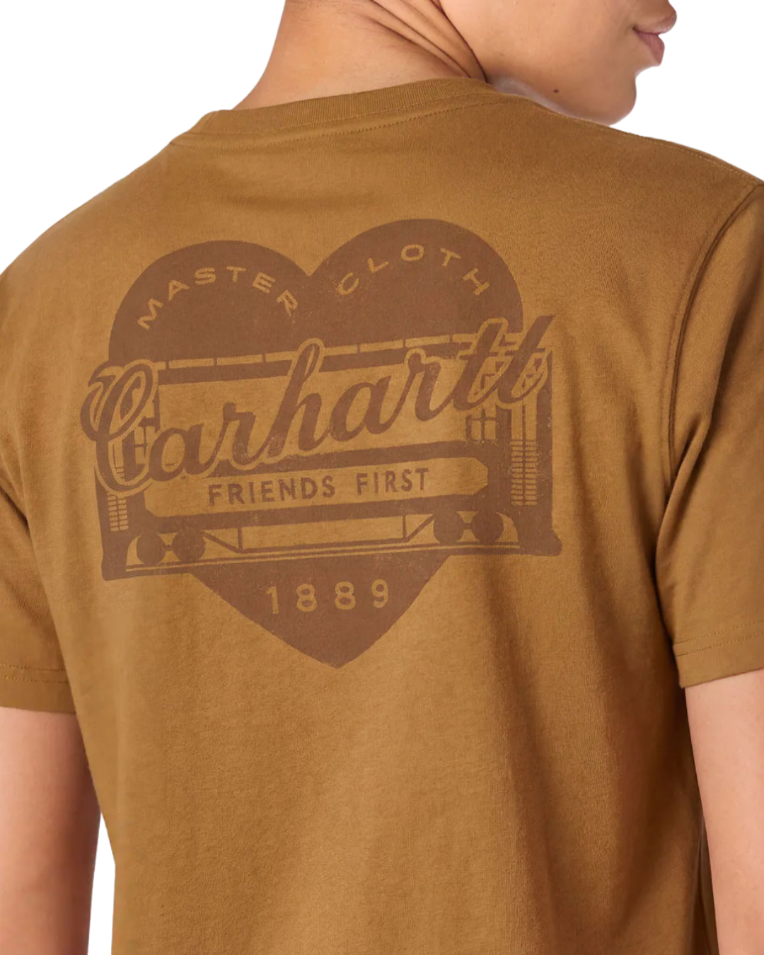 T-Shirt Maglietta Carhartt Irvine Relaxed Heritage Heart Unisex 7 T-Shirt Maglietta Carhartt Irvine Relaxed Heritage Heart Unisex - Foto 7