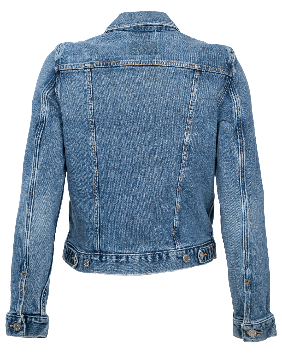Giacca di Jeans Donna Levi's Blu Trucker Slim Red Tab Vintage Anni 2000 - foto 2