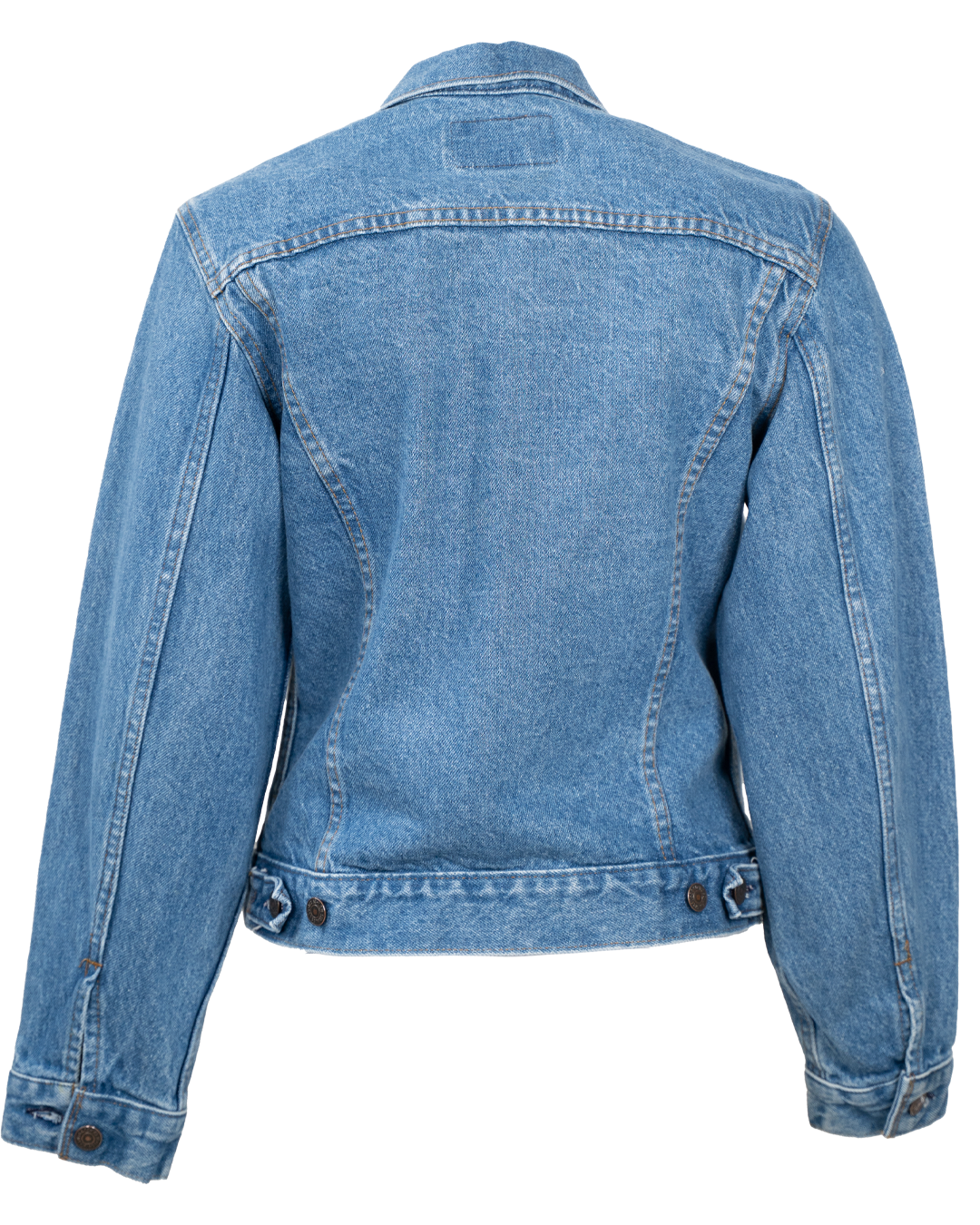 Giacca di Jeans Levi's Unisex Trucker Blu Slim Red Tab Vintage Anni 2000 - foto 2