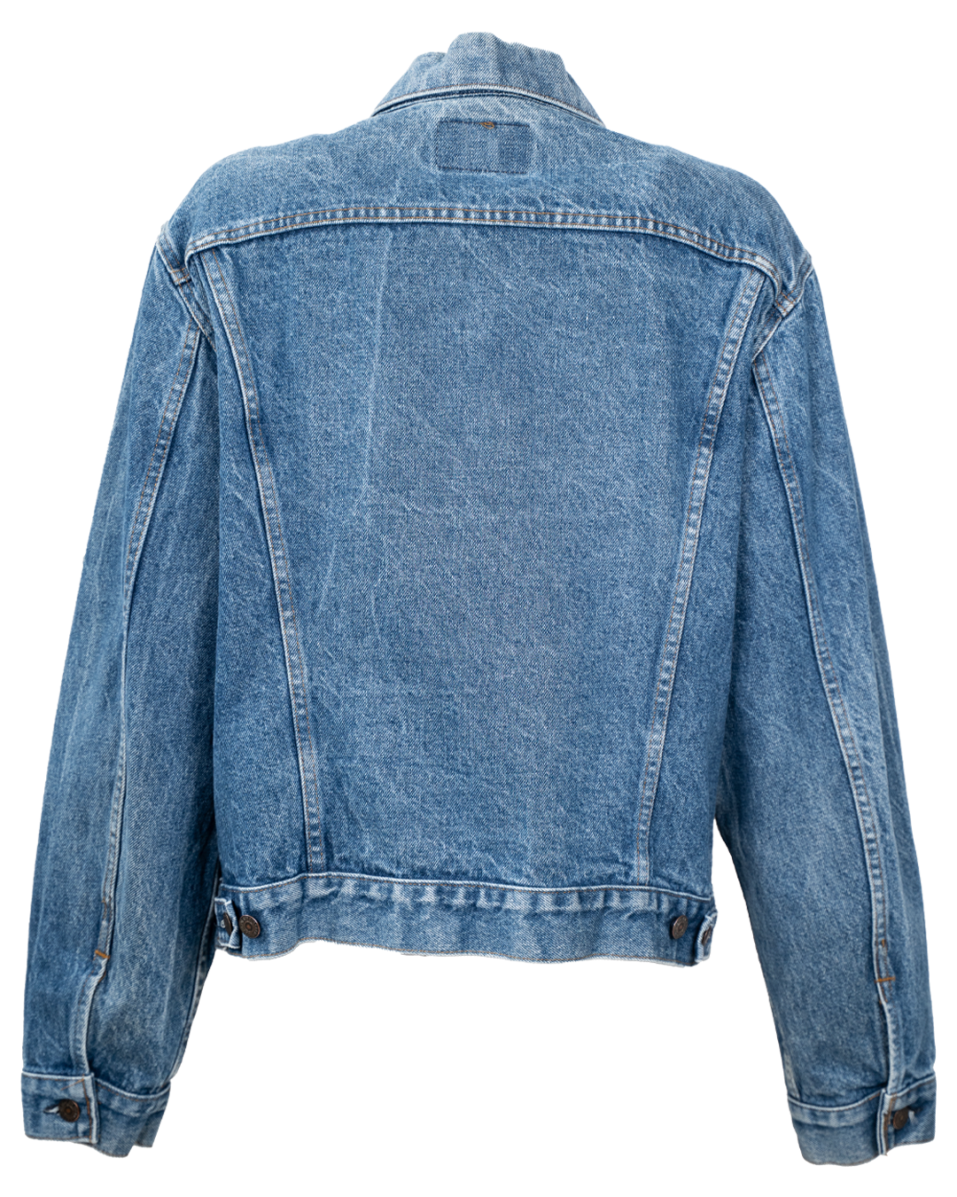 Giacca di Jeans Levi's Unisex Red Tab Blu Trucker Denim Classico Vintage Anni 2000 - foto 2