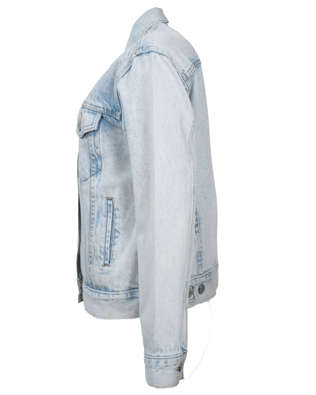 Giacca Di Jeans Donna Levi'S Blu Chiarissimo Trucker Slim Vintage Anni 2000 3 Giacca Di Jeans Donna Levi'S Blu Chiarissimo Trucker Slim Vintage Anni 2000 - Foto 3