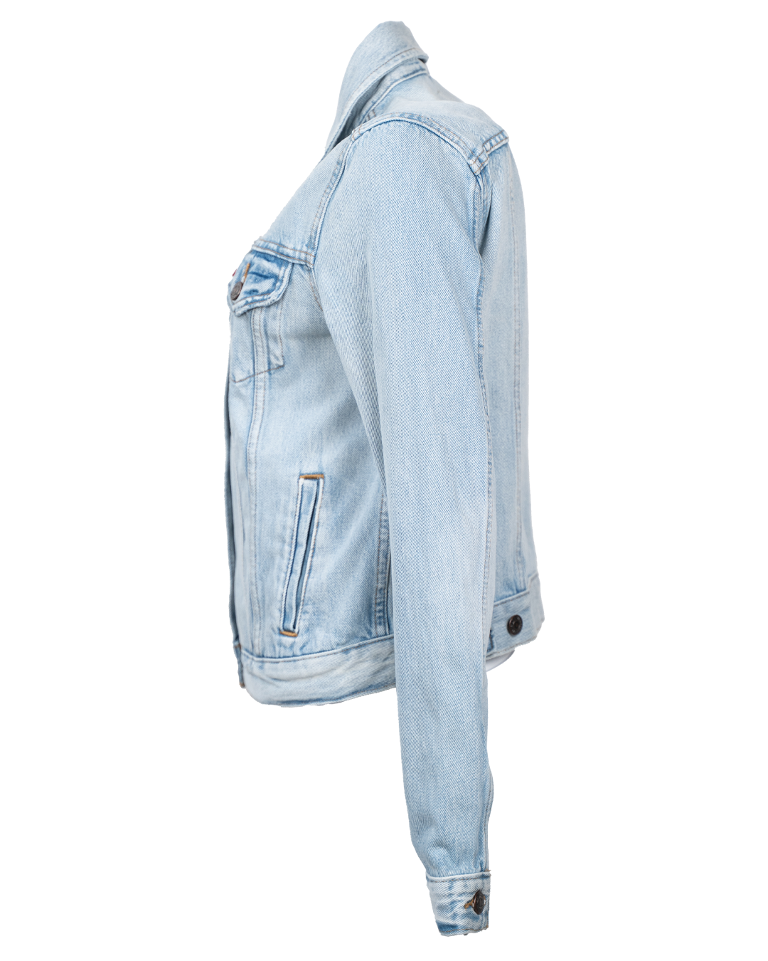 Giacca Di Jeans Donna Levi'S Blu Chiarissimo Trucker Slim Red Tab Vintage 3 Giacca Di Jeans Donna Levi'S Blu Chiarissimo Trucker Slim Red Tab Vintage - Foto 3