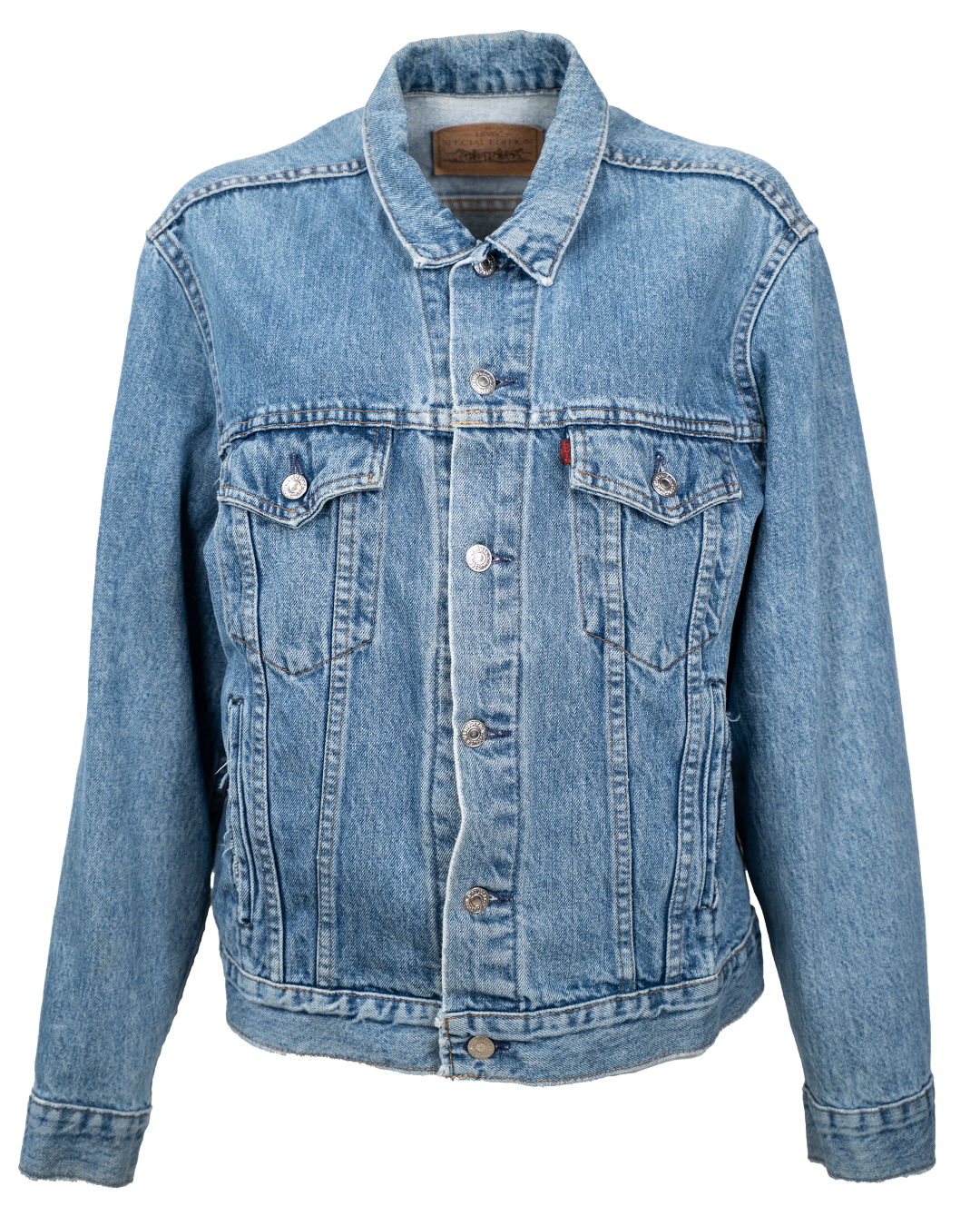 Giacca di Jeans Levi's Unisex Special Edition Azzurra Trucker Vintage Anni 2000