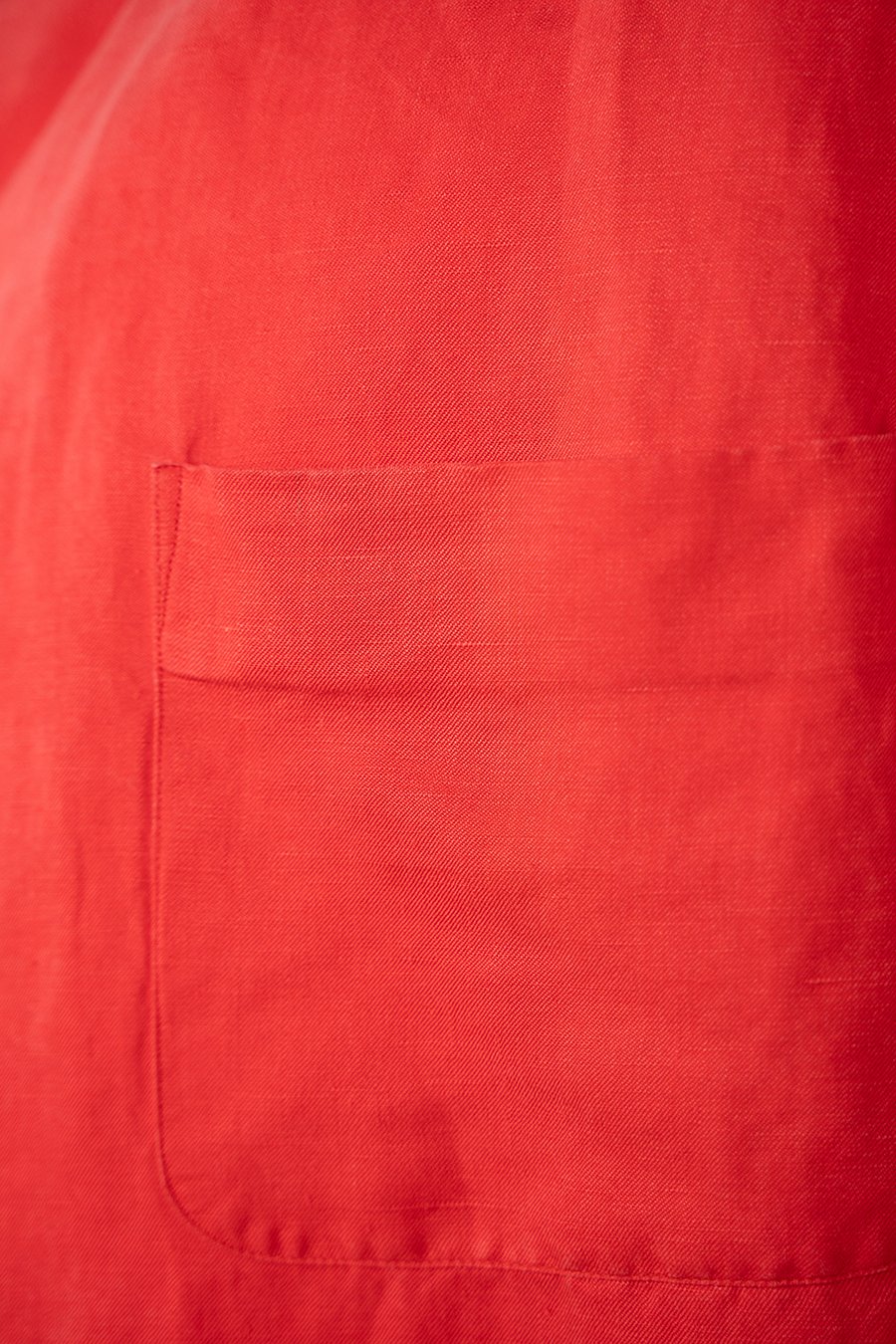 Camicia Uomo Polo Ralph Lauren Rosso Corallo In Lino A Manica Corta Vintage 3 Camicia Uomo Polo Ralph Lauren Rosso Corallo In Lino A Manica Corta Vintage - Foto 3