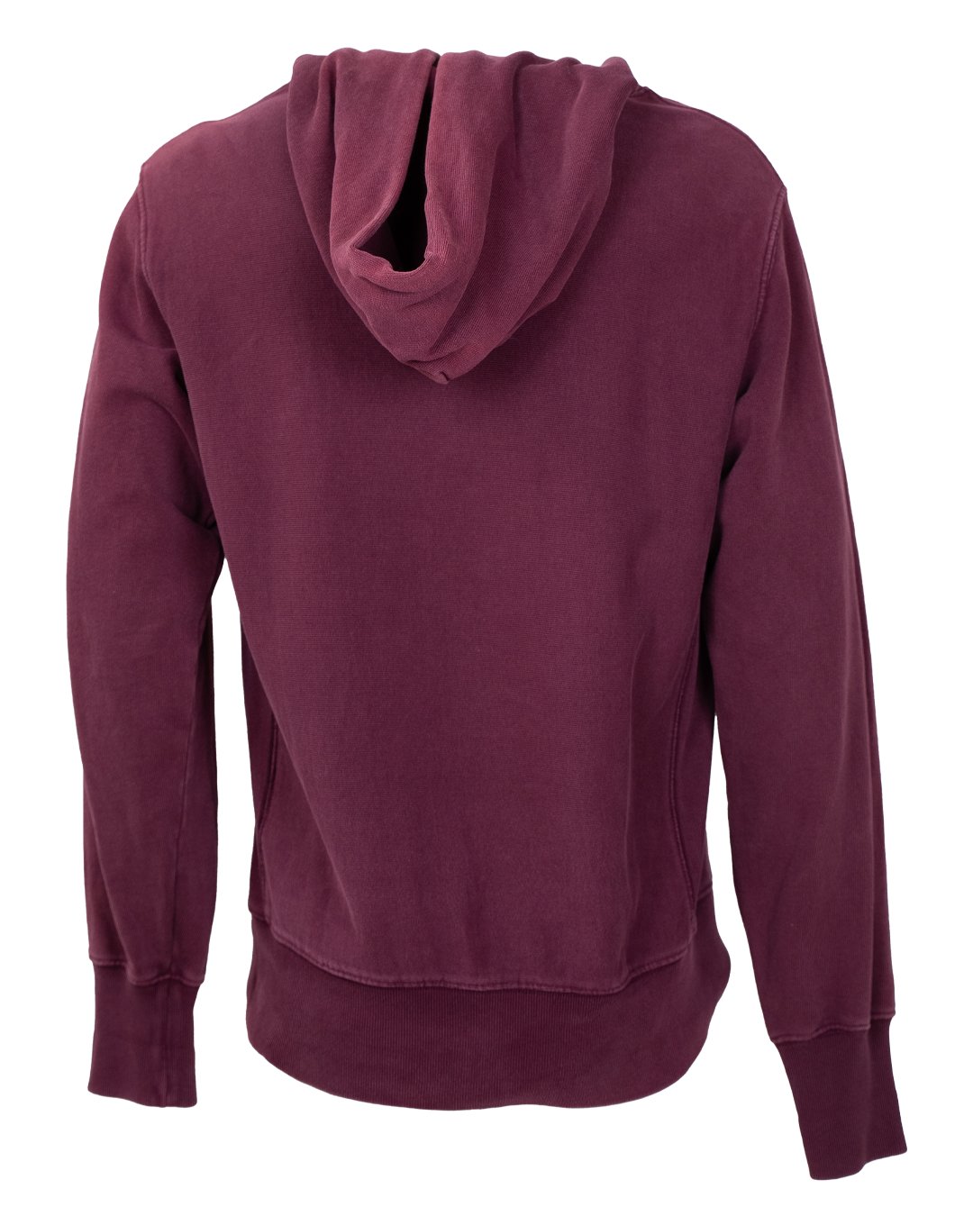 Felpa con Cappuccio Uomo Champion Bordeaux con Logo Script Ricamato Vintage - foto 2