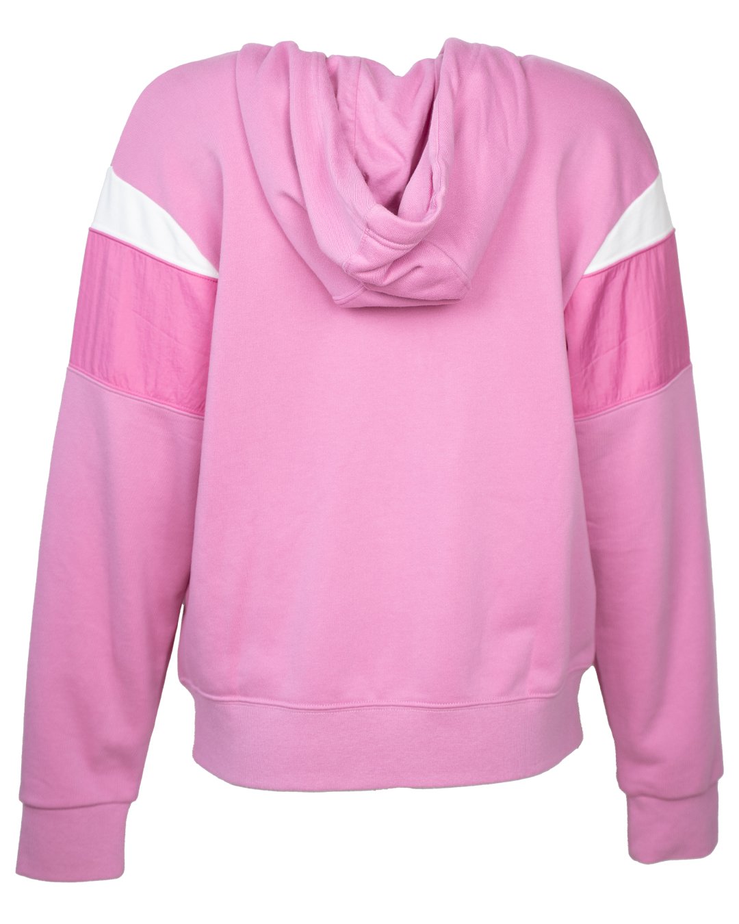 Felpa Donna Nike con Zip e Cappuccio Rosa Vintage Anni 2000 Logo Swoosh - foto 2
