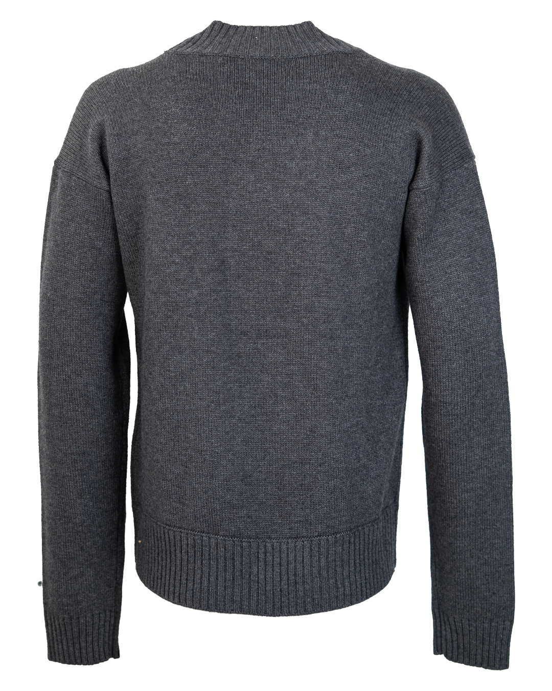 Maglione Uomo Marc by Marc Jacobs Grigio Antracite Lana e Cashmere Scollo a V con Bottoni Vintage Anni 2000 - foto 2