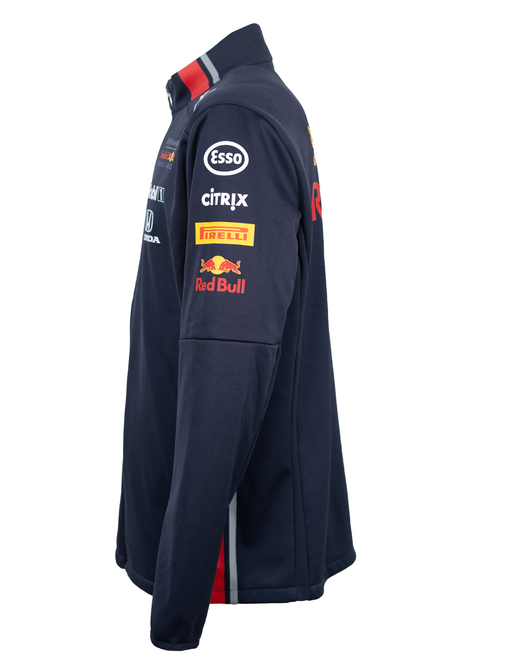 Giacca Softshell Uomo Puma Aston Martin Red Bull Racing Blu Navy Full Zip Con Loghi Team F1 Honda 3 Giacca Softshell Uomo Puma Aston Martin Red Bull Racing Blu Navy Full Zip Con Loghi Team F1 Honda - Foto 3